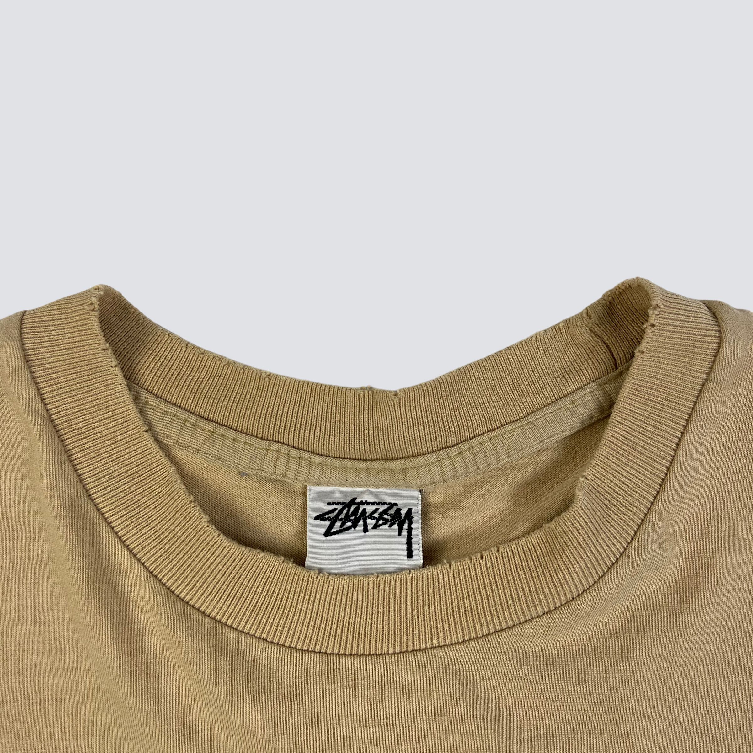 Stussy 1980s BAGGY STUSSY NYLTLA RARE BIG LOGO ARCHIVE TEE - № 40 Size US XL / EU 56 / 4 - 6 Thumbnail
