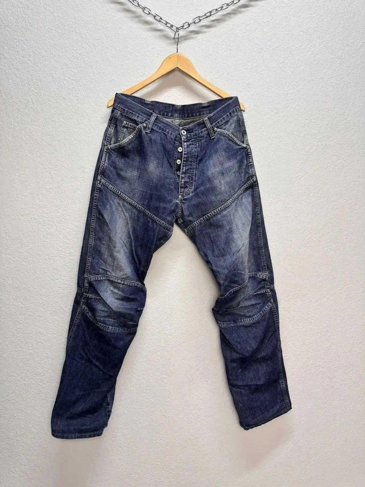 Vintage Junya Watanabe Style G Star raw Bondage Cargo Pans Size US 32 / EU 48 - 6 Thumbnail