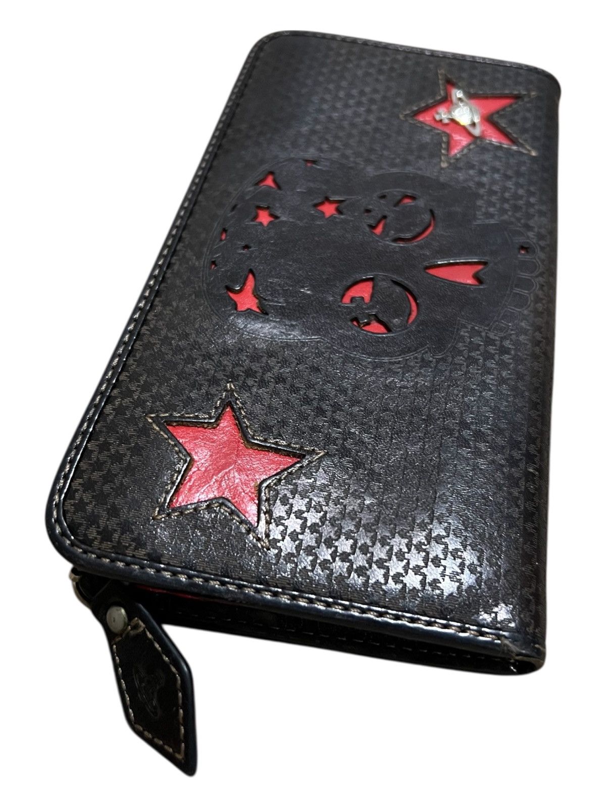 Vivienne Westwood Vivienne Westwood Skull Star Leather Zip Around Long Wallets Size ONE SIZE - 3 Thumbnail