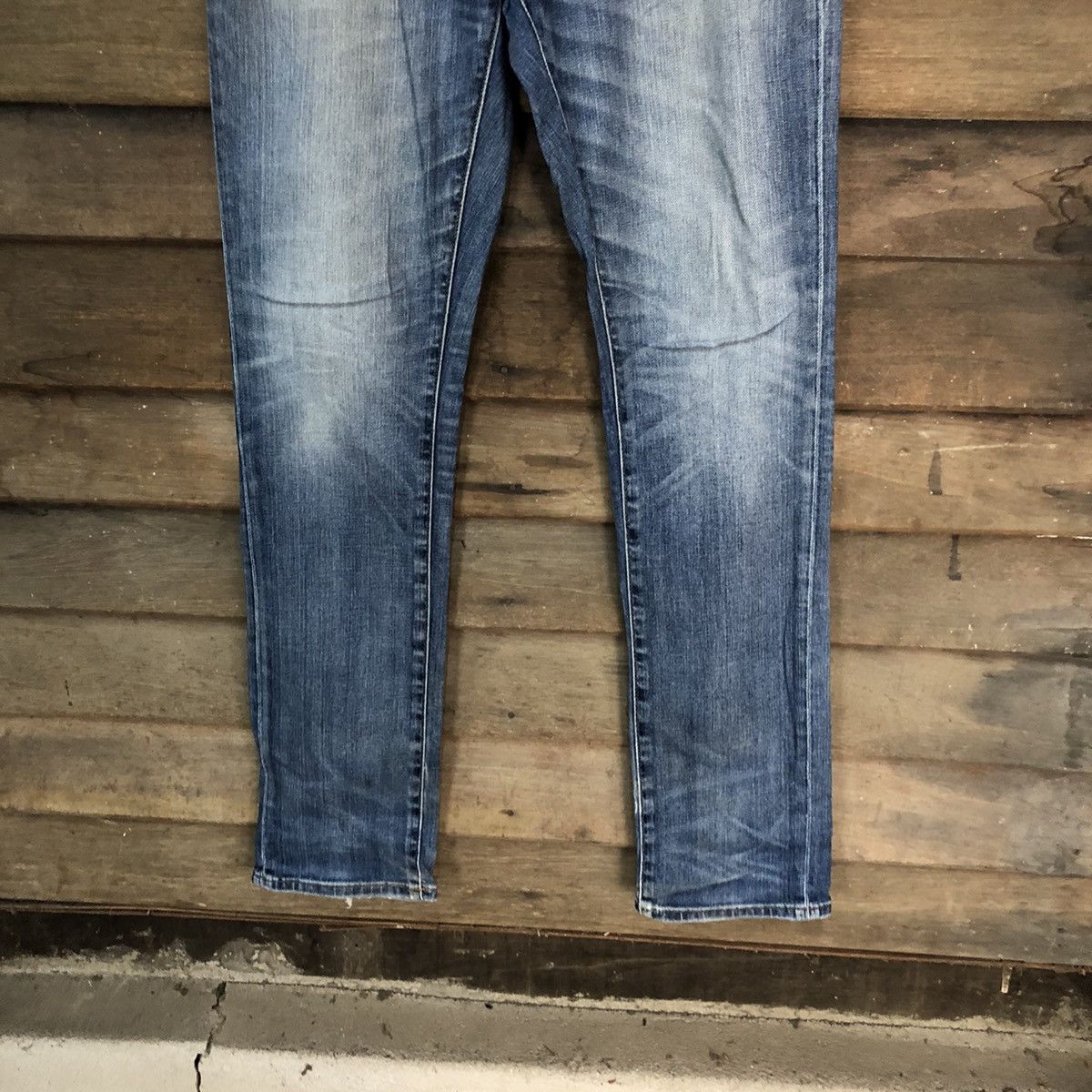 Faded Glory Uniqlo faded japan Jeans Blue Denim Pants #7310 Size US 32 / EU 48 - 3 Thumbnail