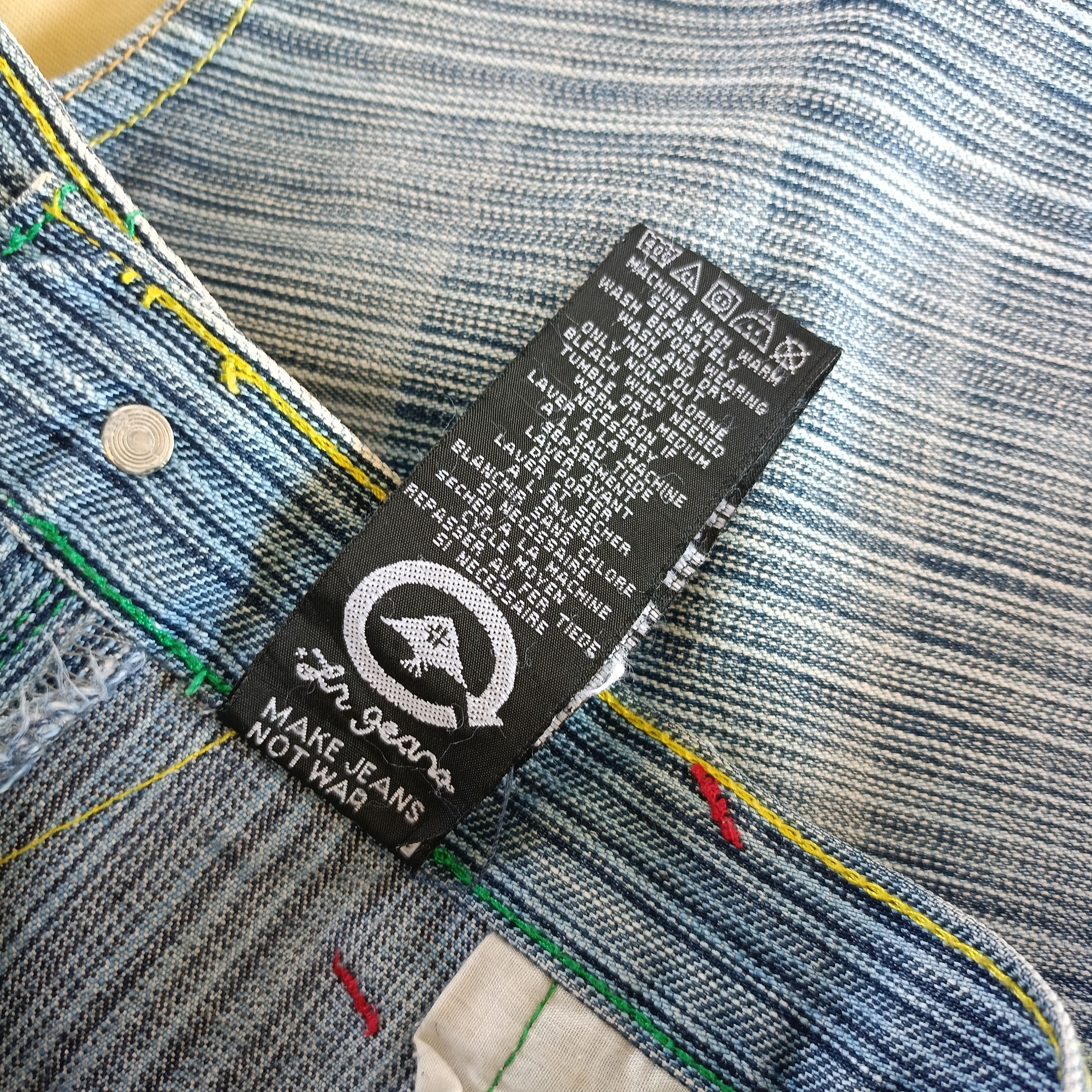 LRG LRG 'RASTA LION' HICKORY BAGGY JEANS Size US 37 - 13 Thumbnail