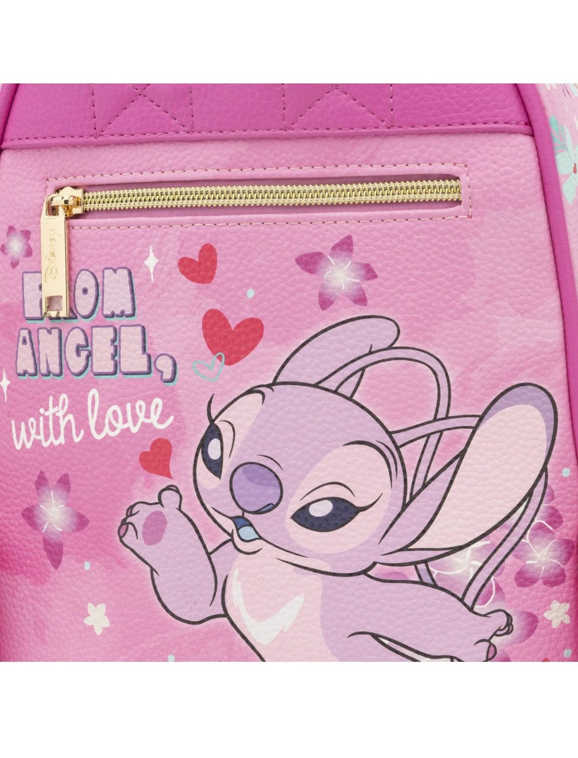 Disney Angel from Lilo & Stitch Vegan Leather Backpack Size ONE SIZE - 9 Thumbnail