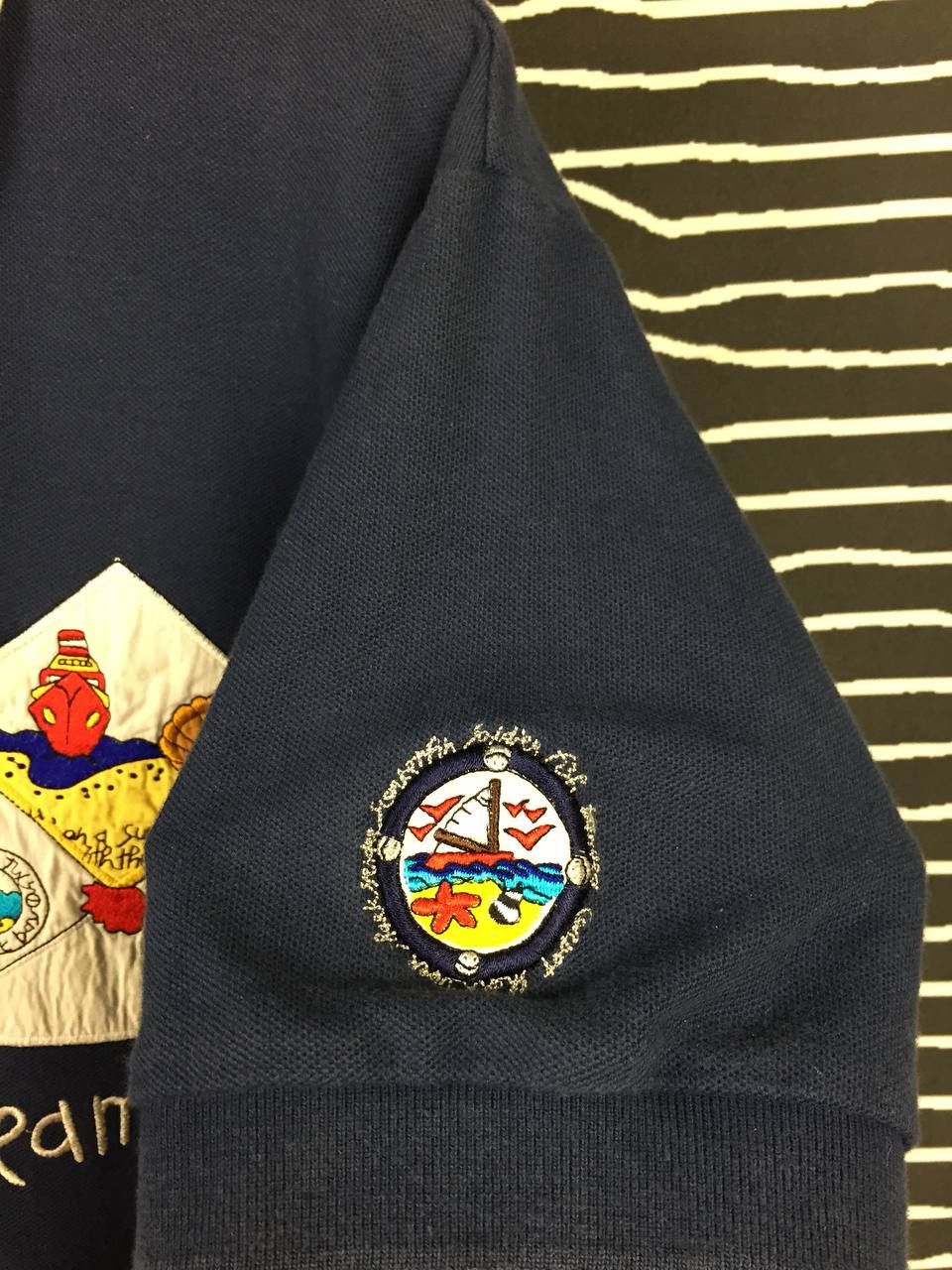 Jean Charles De Castelbajac Jean Charles De Castelbajac Sport Seamail Logo Polo Shirt Size US L / EU 52-54 / 3 - 8 Thumbnail
