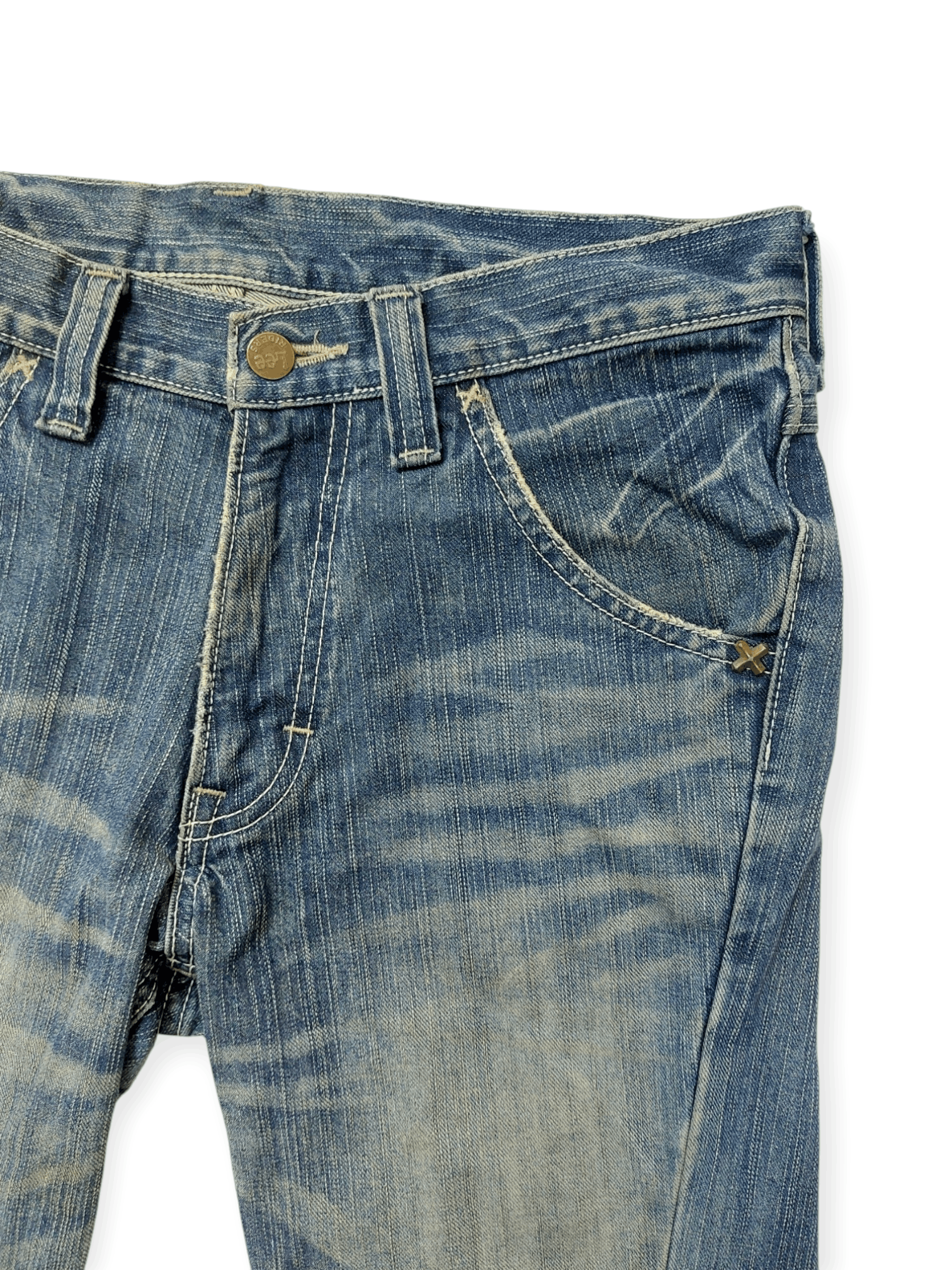 Lee 🔥 Vintage Lee Rider Bootcut Flare Denim Size US 31 - 7 Thumbnail