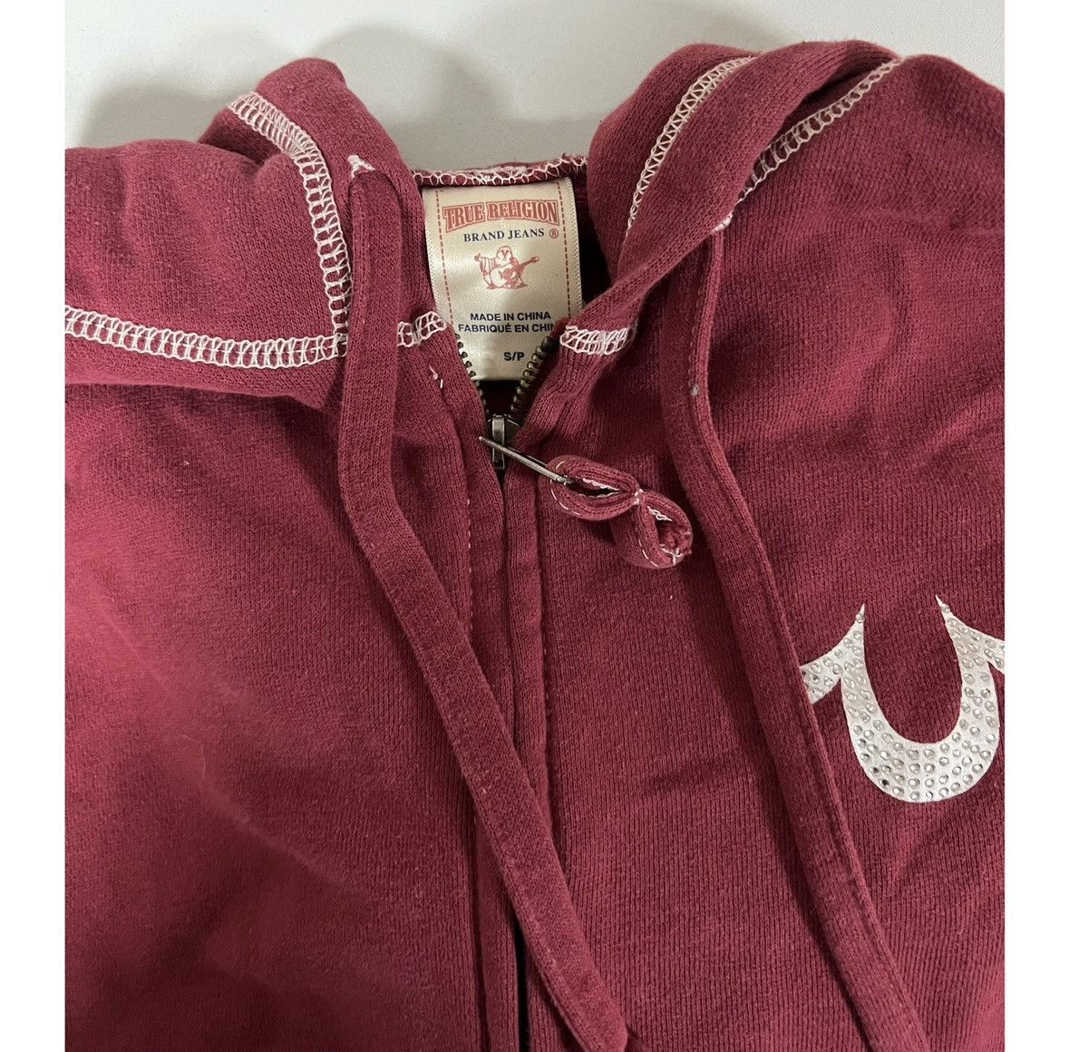 True Religion True Religion ‘True Crew 56’ Logo Sweatshirt Hoodie Size S♥️✨ Size S / US 4 / IT 40 - 4 Thumbnail