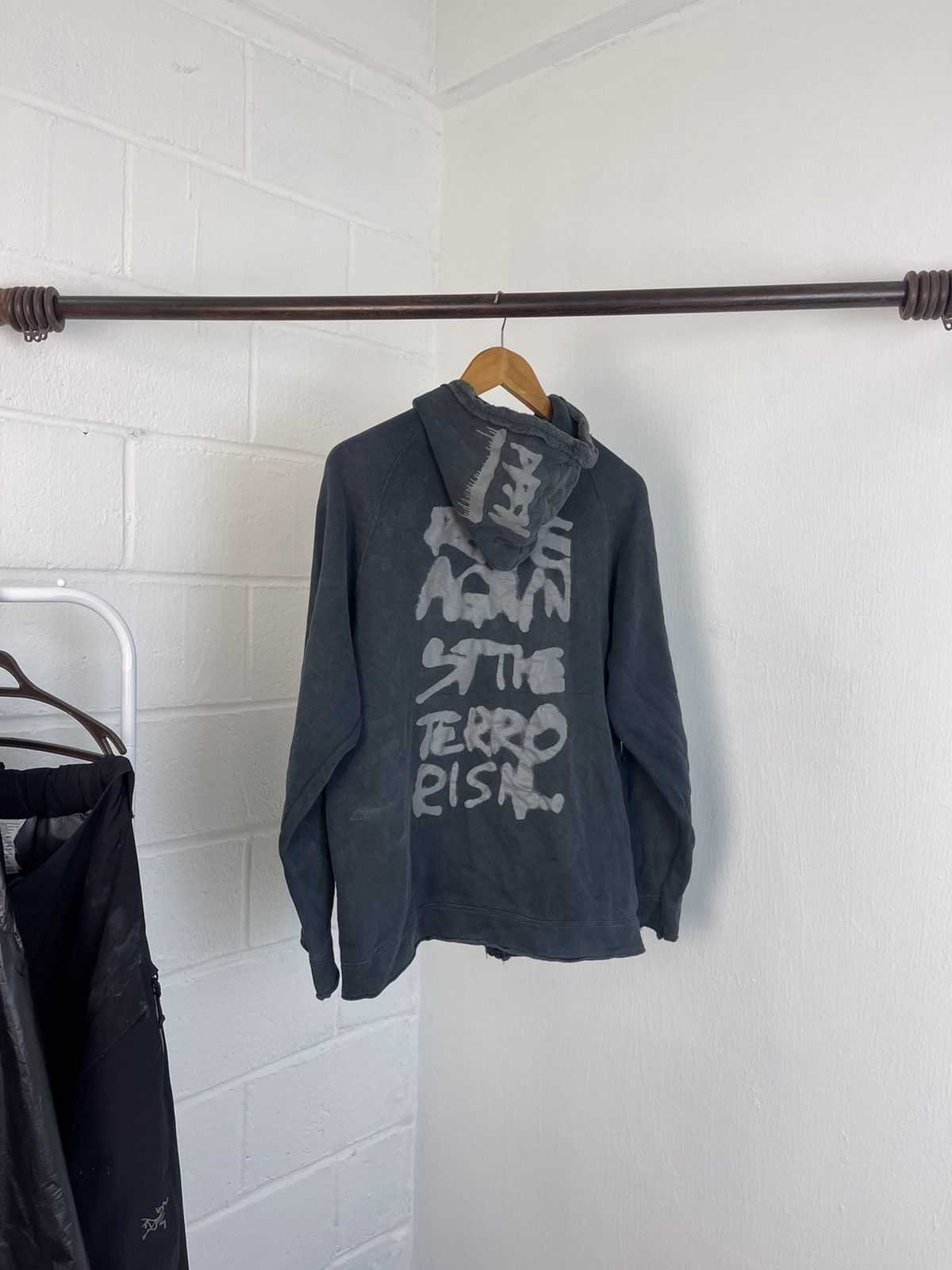 If Six Was Nine × Le Grande Bleu (L.G.B.) × PPFM 90s Faded distressed PPFM Zip Hoodie Size US L / EU 52-54 / 3 - 3 Thumbnail