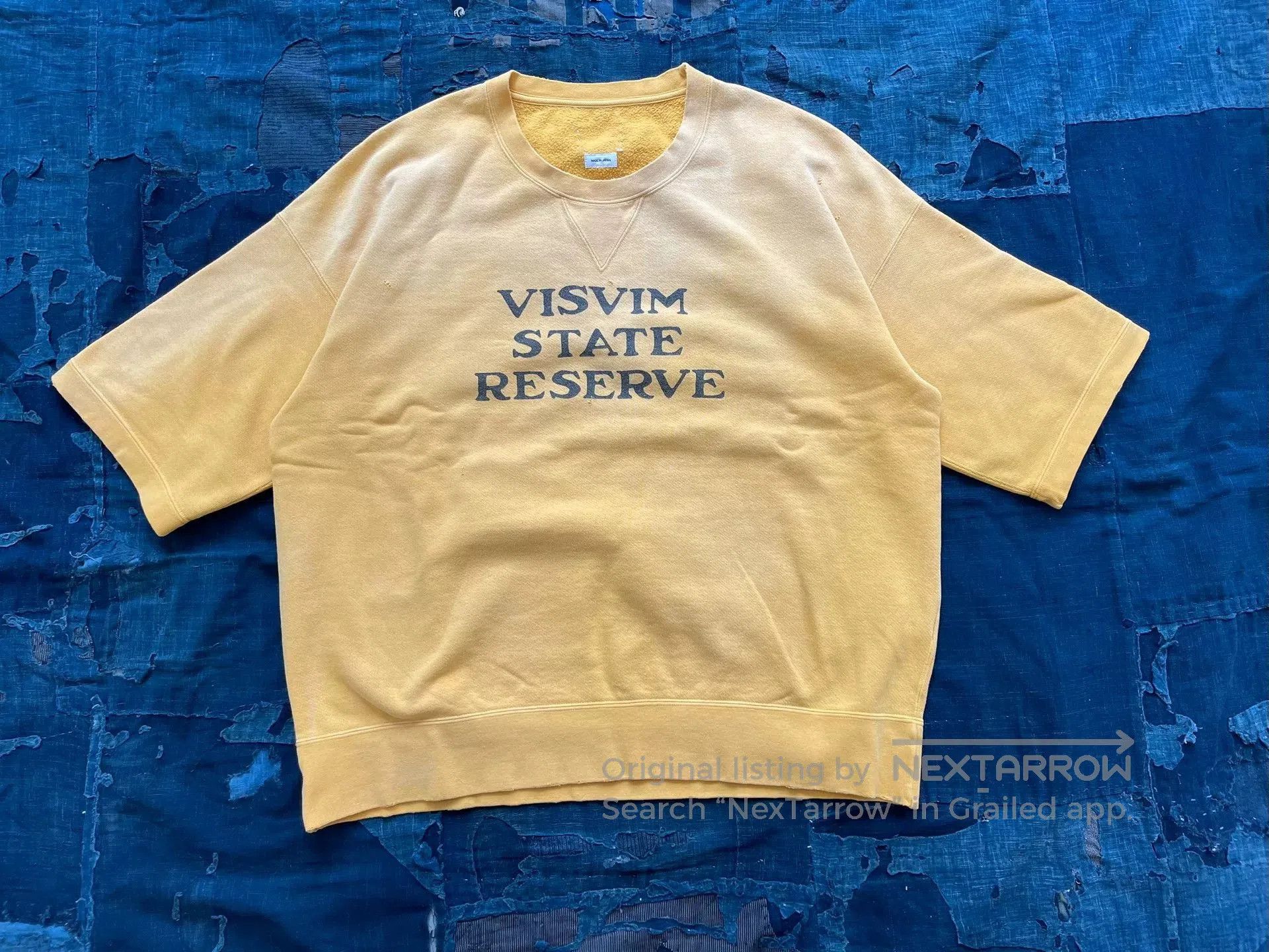 Visvim VISVIM Jumbo SB Sweatshirt in Yellow. Size US L / EU 52-54 / 3 - 1 Thumbnail