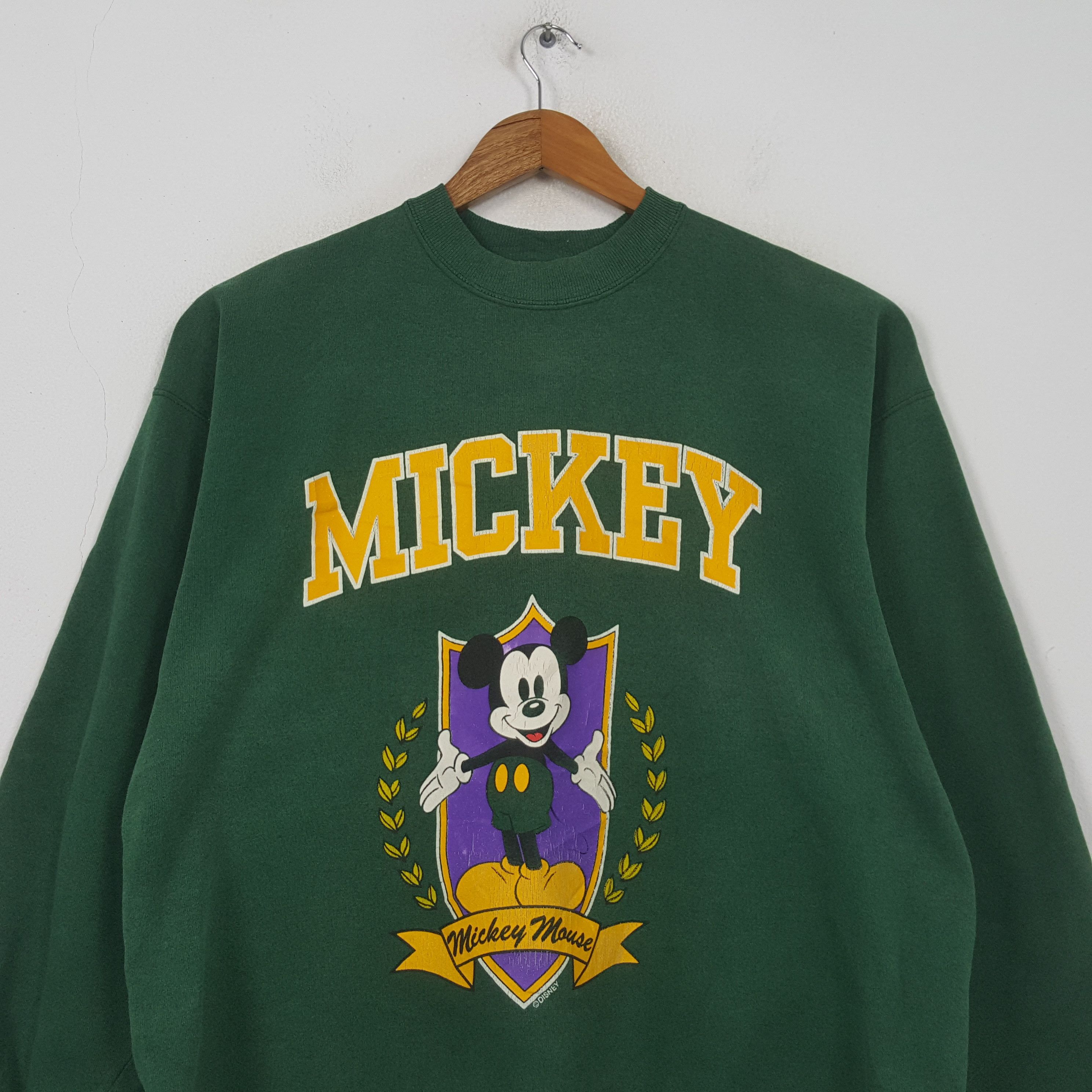 Hanes Vintage Mickey Mouse American Disney's Sweatshirt RR6 Size US XL / EU 56 / 4 - 2 Thumbnail
