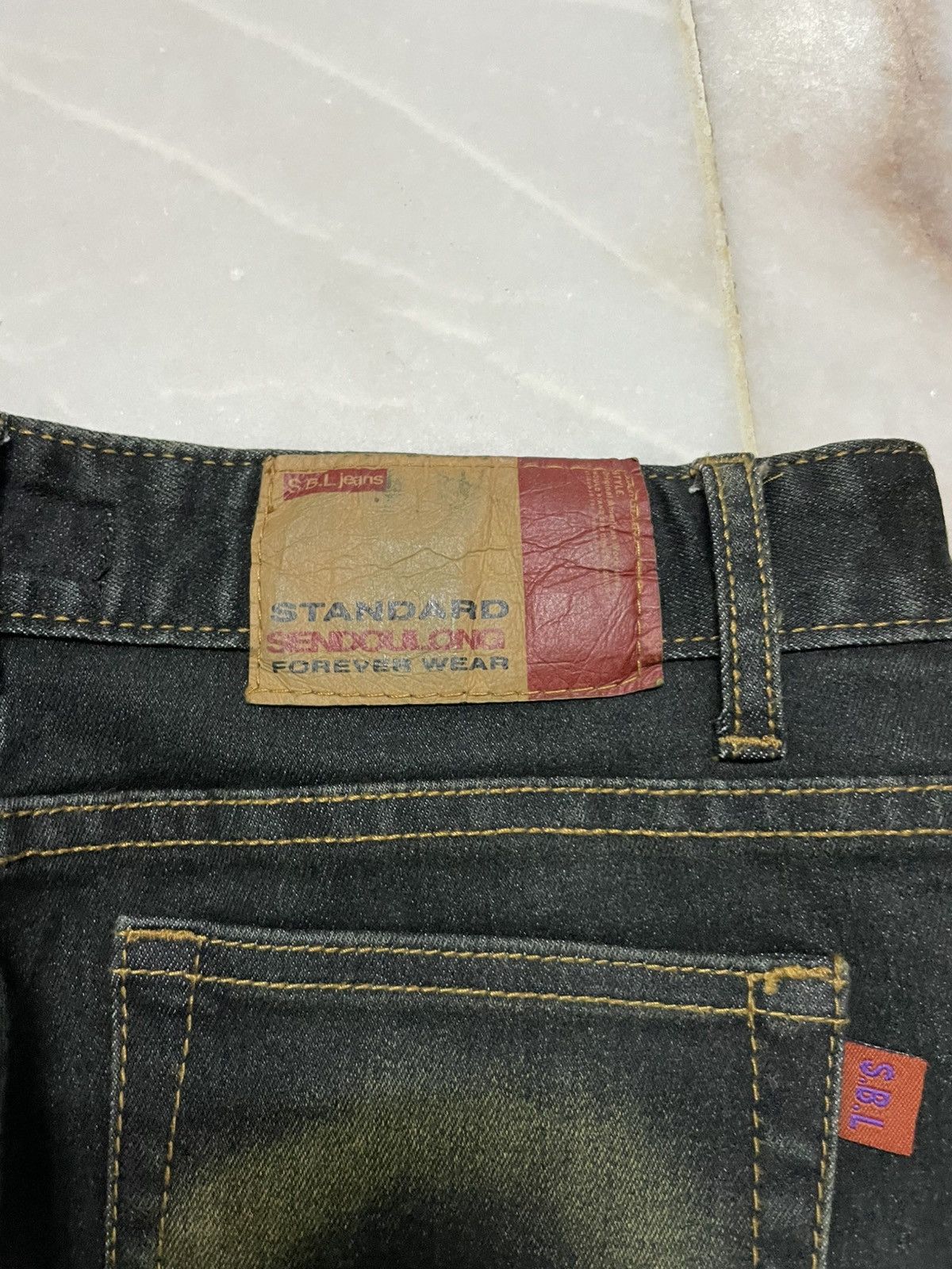 Tornado Mart 💥Flared💥Insane 90s Japanese Rusty Mudwash Studded Dark Jean Size 28" / US 6 / IT 42 - 13 Thumbnail