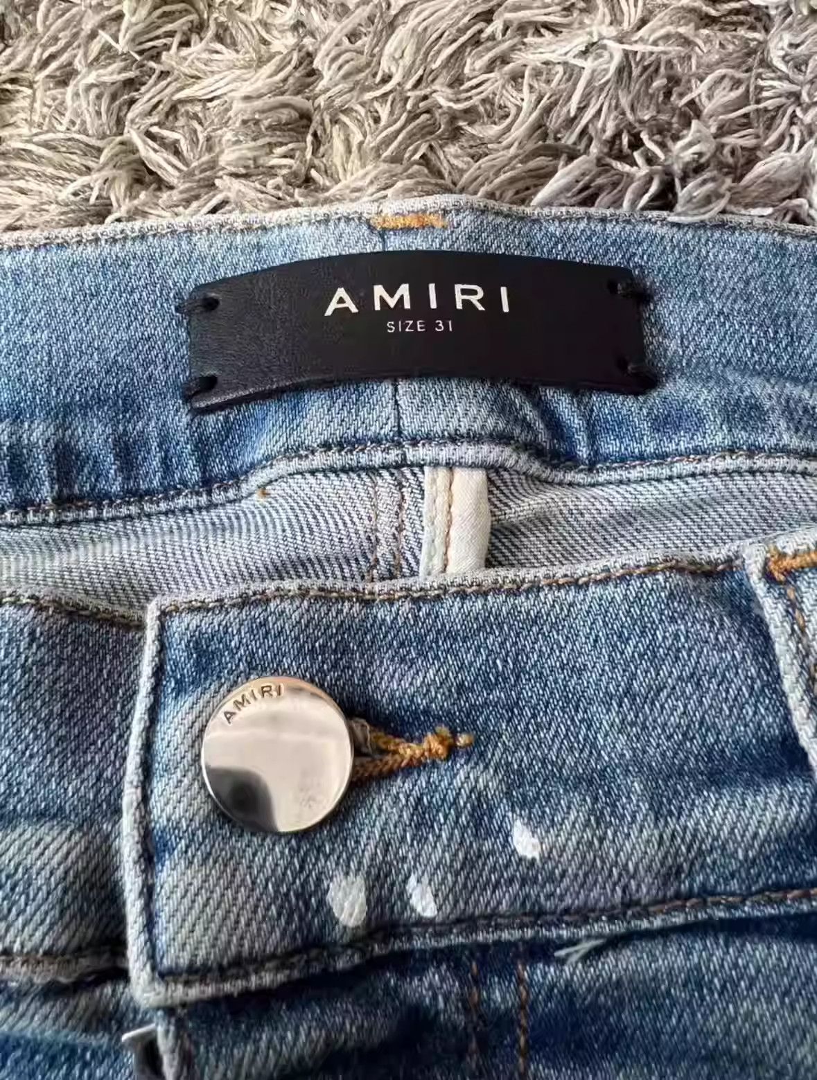 Amiri Amiri's original ink-splattered jeans Size US 31 - 3 Thumbnail