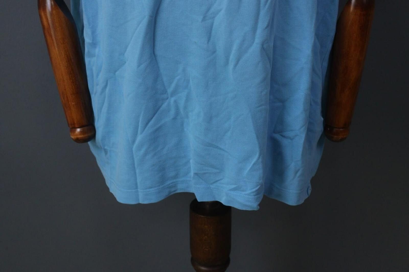 Lacoste Lacoste Blue 100% Cotton Button Front Polo Shirt Size 8 Size US M / EU 48-50 / 2 - 3 Thumbnail