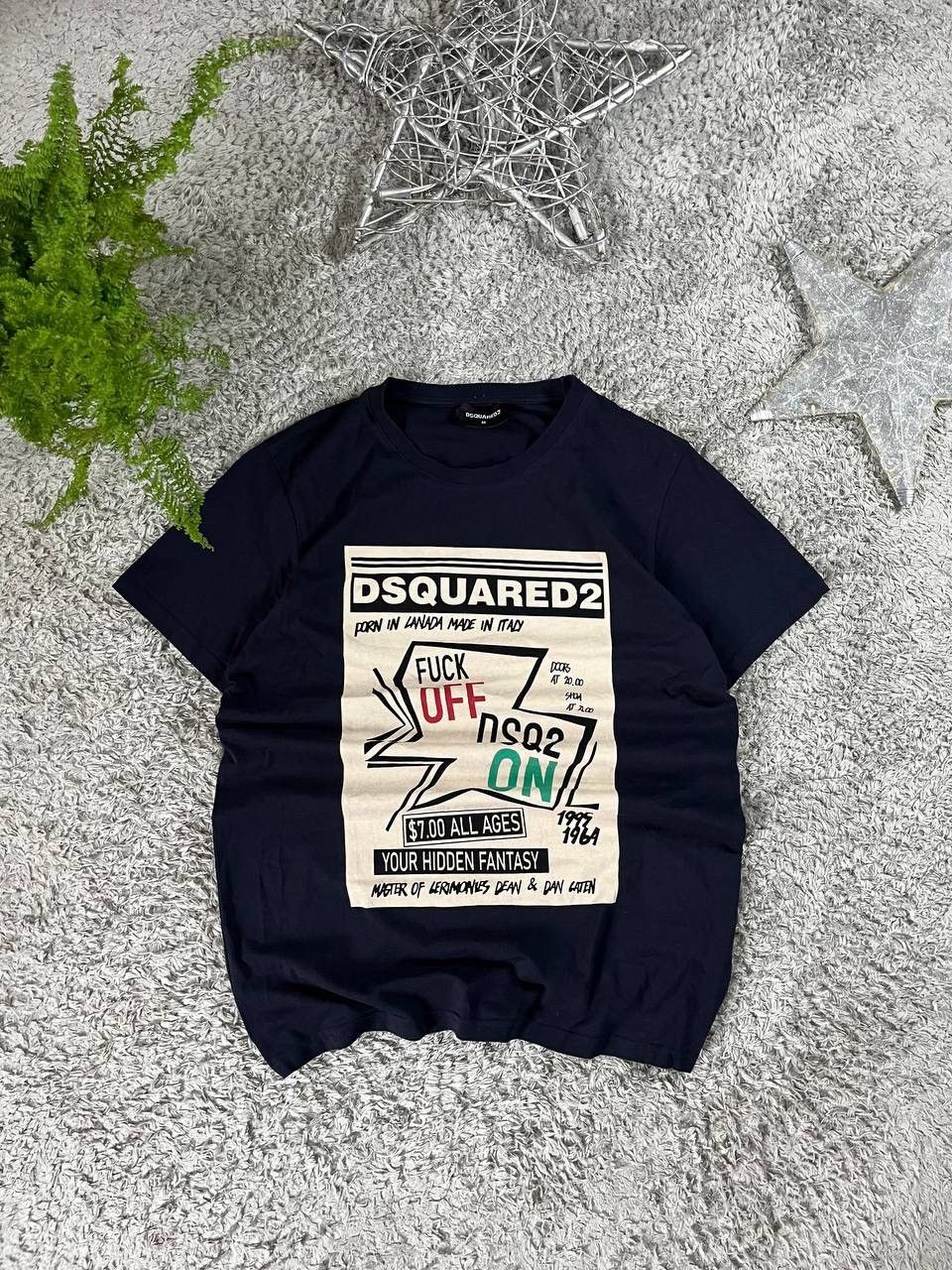 Designer × Dsquared2 × Streetwear Dsquared 2 T-Shirt Streetwear 