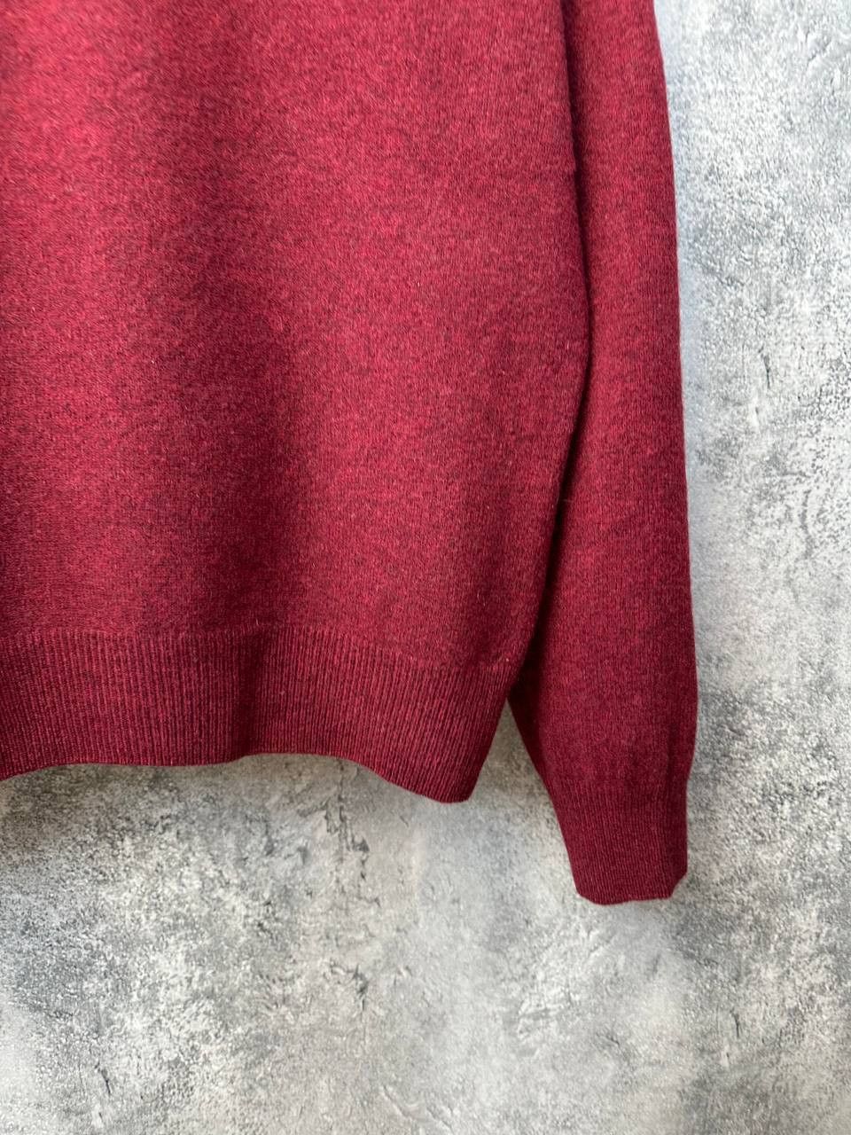 Gant GANT Lambswool Sweater Vintage Crew Neck Burgundy Size US XL / EU 56 / 4 - 9 Thumbnail