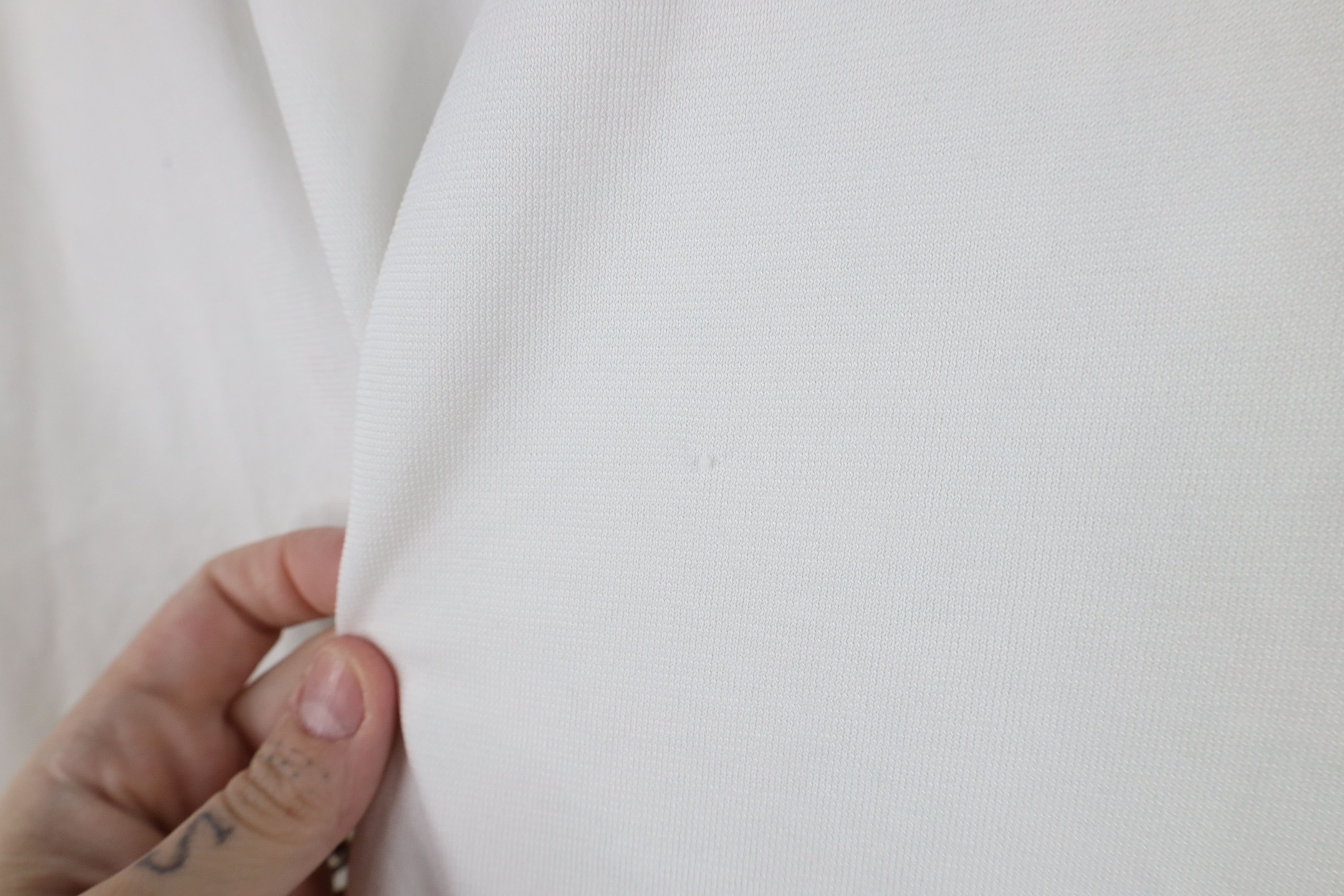 Vintage Vintage 70s Streetwear Blank Short Sleeve T-Shirt White USA Size US L / EU 52-54 / 3 - 7 Thumbnail