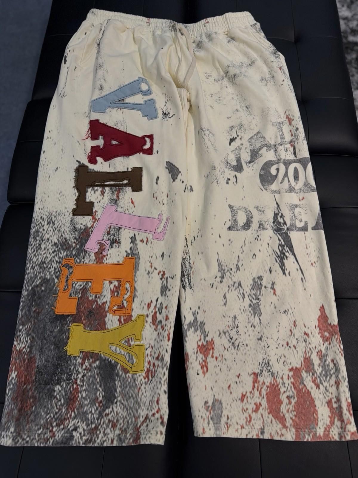 Other Valley Colorful Drawstring Sweatpants Size XL NEW Vale RARE Size US 36 / EU 52 - 1 Thumbnail