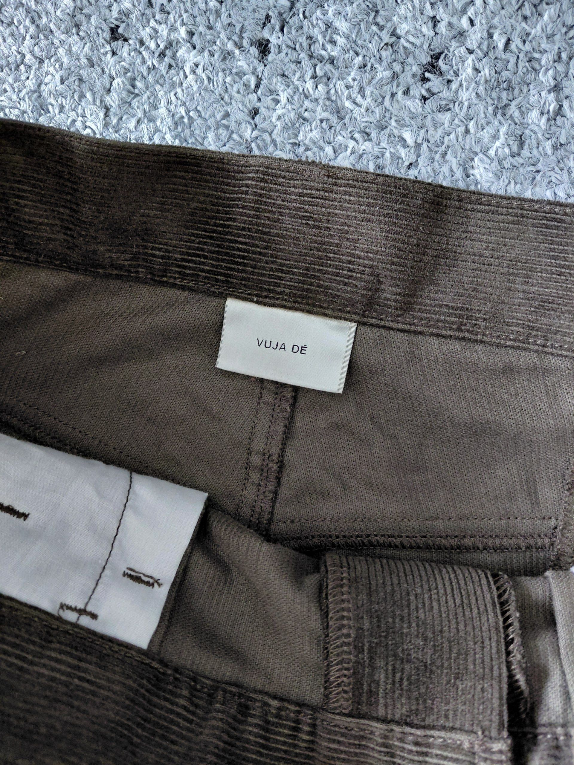 Vuja De Vuja De Studio Adagio Corduroy Reconstructed Trousers Brown Size US 30 / EU 46 - 12 Thumbnail