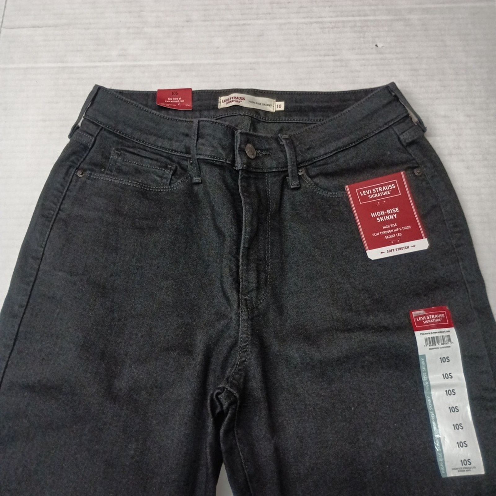 Levi's Levi High Rise Skinny Jeans Woman's Size 10S 30x28 Black Size 32" / US 10 / IT 46 - 4 Thumbnail