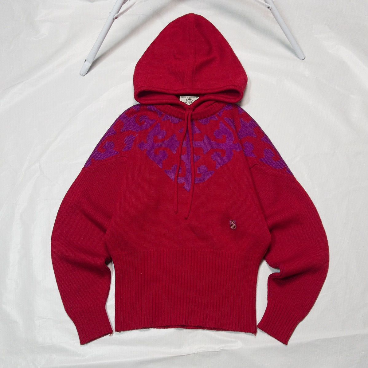 Valentino Vintage 80s Valentino Sport Made in Italy Sweater Hoodie Size M / US 6-8 / IT 42-44 - 1 Thumbnail