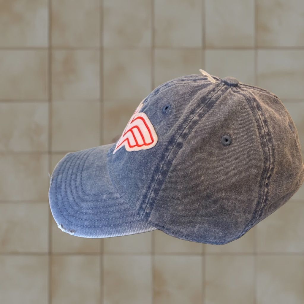 DC Comics VINTAGE Womens Wonder Woman Baseball Hat Cap Denim Curved Bill strapback Size ONE SIZE - 1 Thumbnail