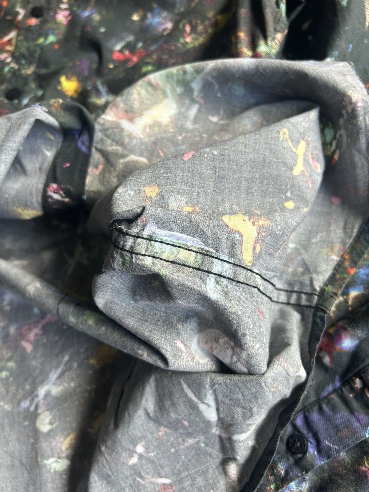 Desigual Desigual Painted Pattern Streetwear Style Shirt Men Size S Size US S / EU 44-46 / 1 - 8 Thumbnail