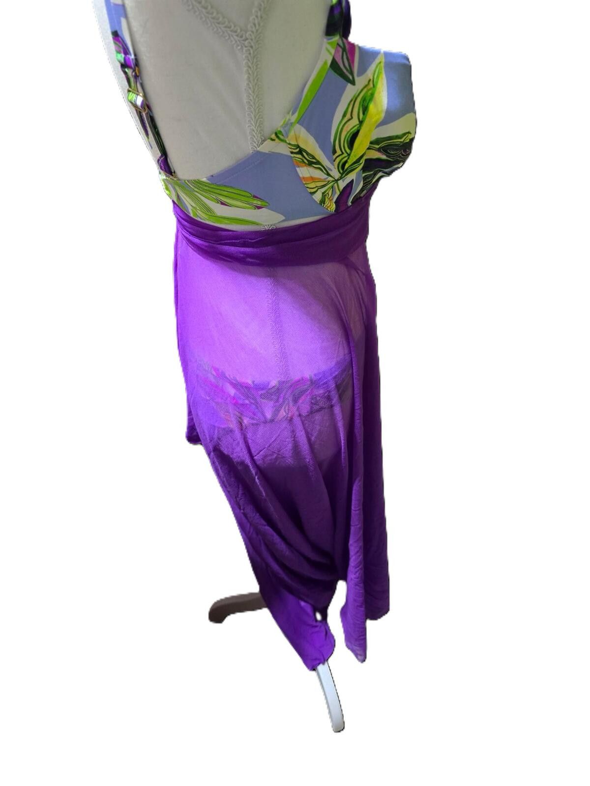 Other Maryan Mehlhorn Pareos Charmline Purple Sarong Size ONE SIZE - 6 Thumbnail