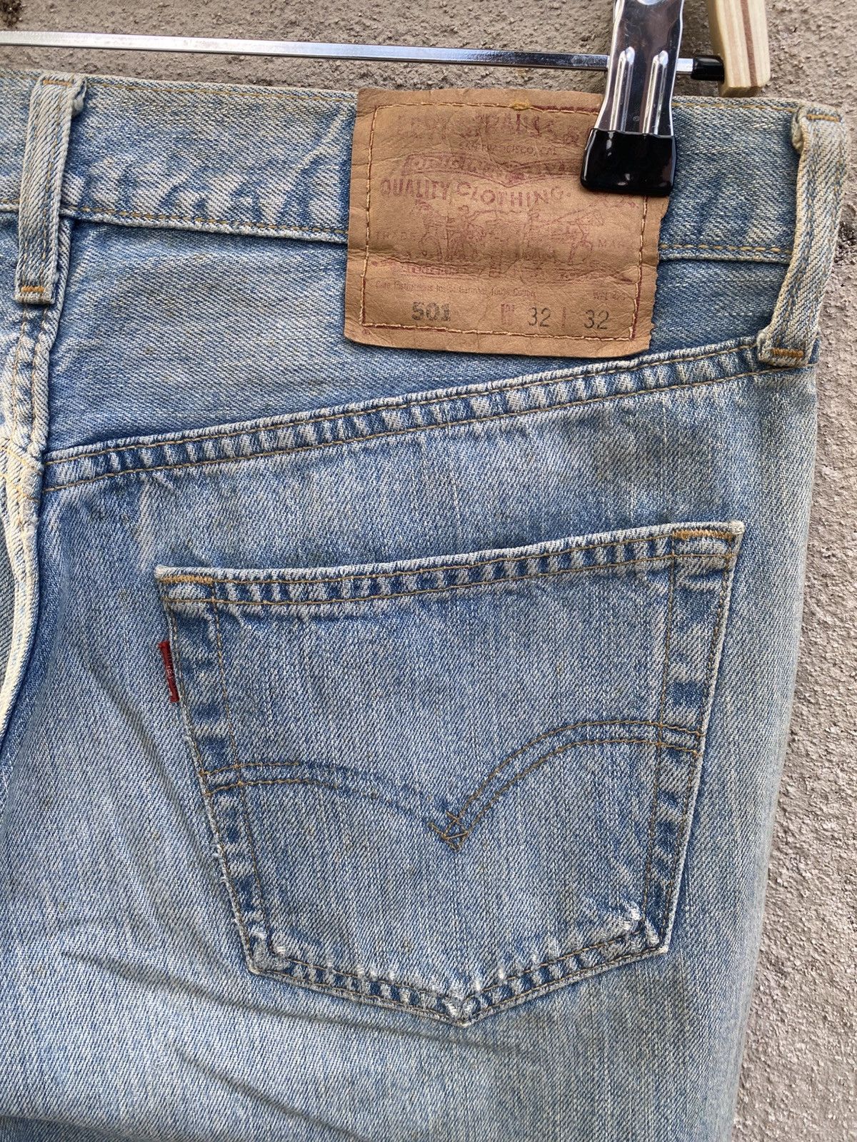 Levi's × Levi's Vintage Clothing × Vintage W32x29 vintage levi's 501 made in USA Size US 32 / EU 48 - 4 Thumbnail