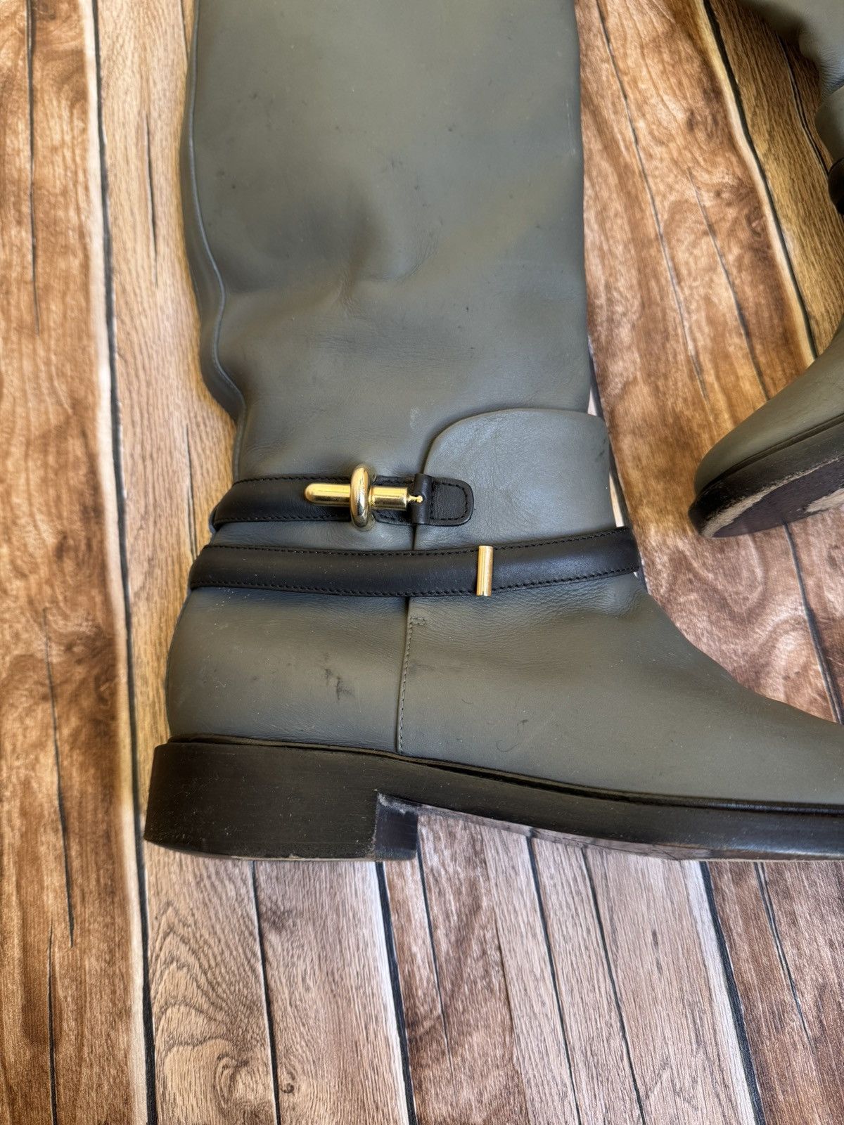 Balenciaga leather biker boots Size US 9.5 / IT 39.5 - 7 Thumbnail