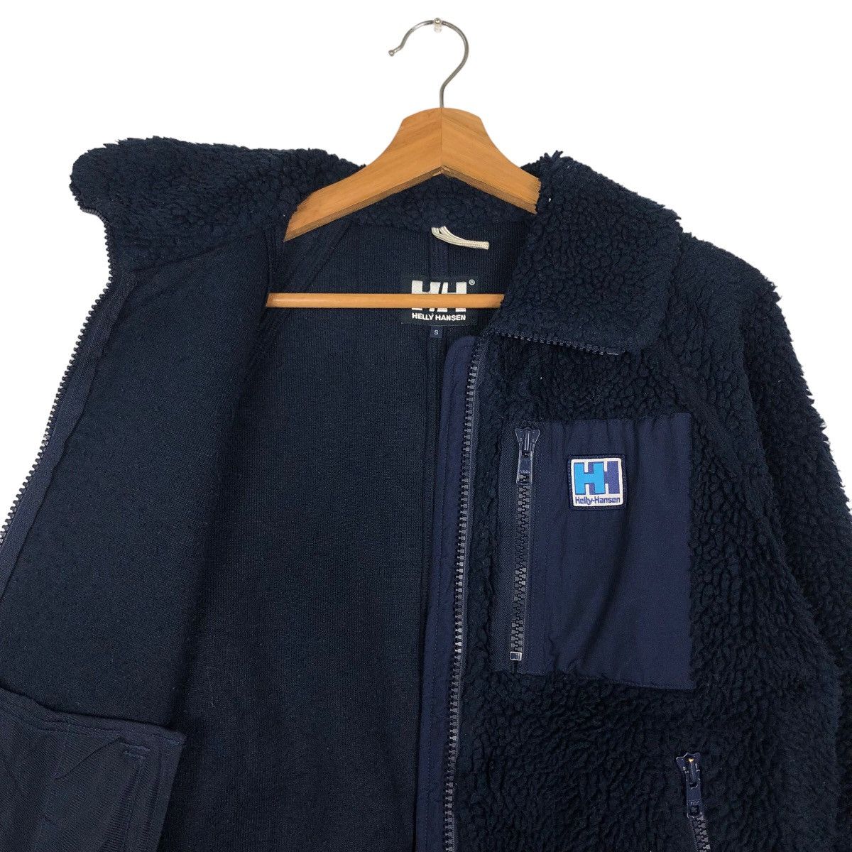 Japanese Brand 🔥Vintage Zipper Fleece Jacket Helly Hansen Japan Size US S / EU 44-46 / 1 - 12 Thumbnail