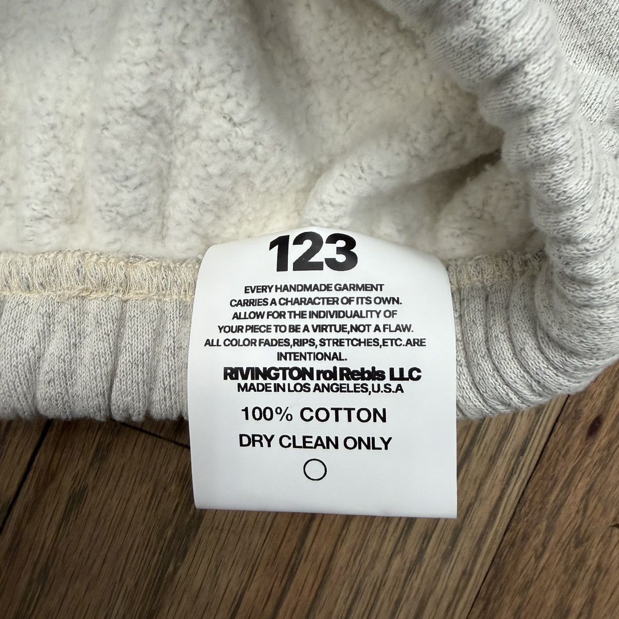 RRR-123 RIVINGTON roi Rebis RRR-123 Metanoia USO Sweat Heather Grey Size US 36 / EU 52 - 6 Thumbnail
