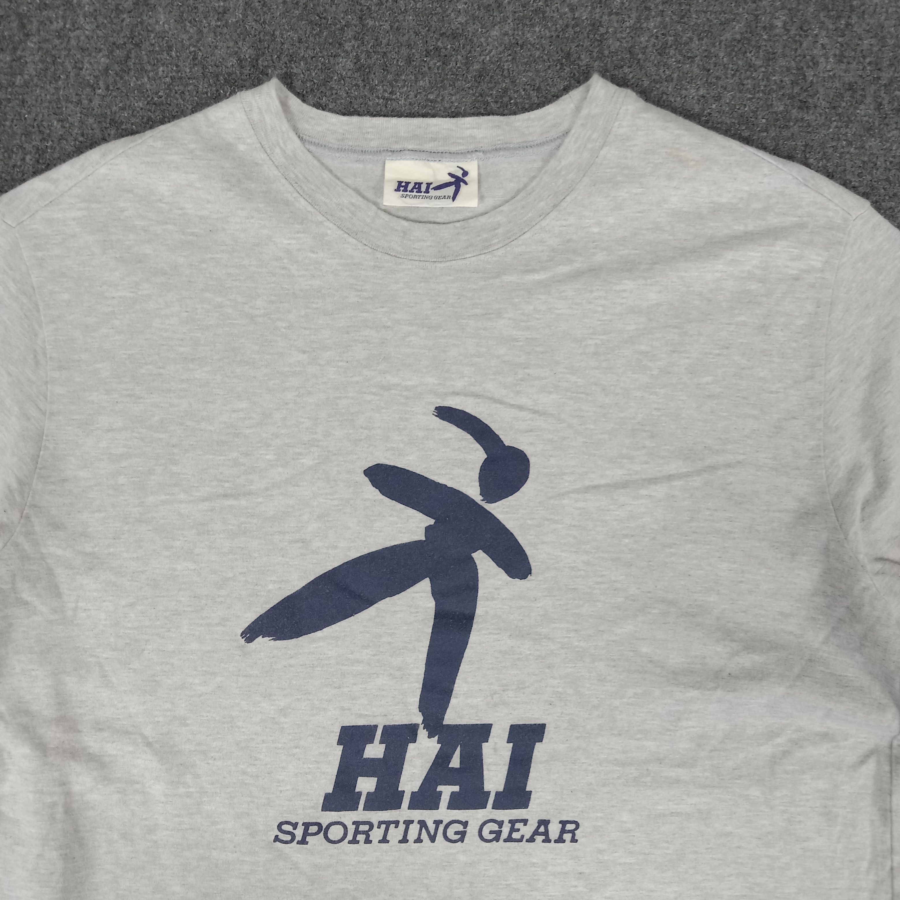 Hai Sporting Gear × Issey Miyake × Vintage Hai Sporting Gear Issey Miyake Japan Designer Tshirt Size US M / EU 48-50 / 2 - 2 Thumbnail