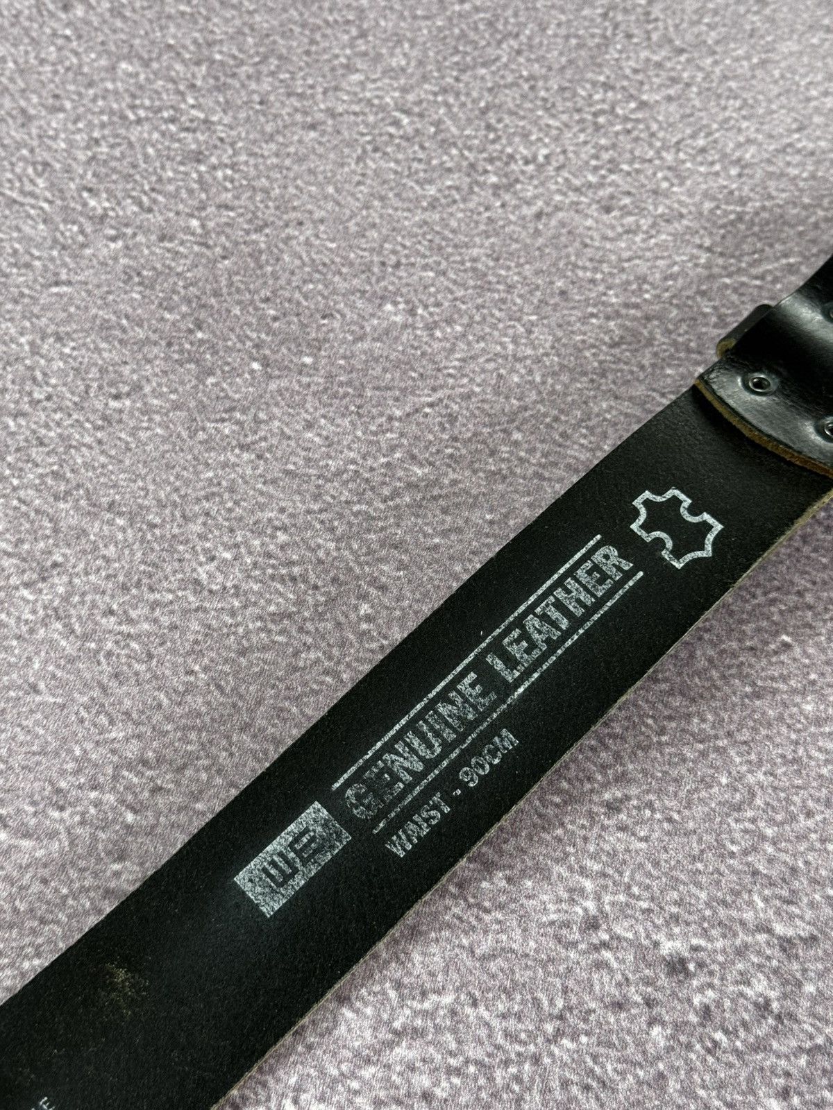 Japanese Brand Vintage Western Vibe Y2K Leather Belt Size ONE SIZE - 6 Thumbnail