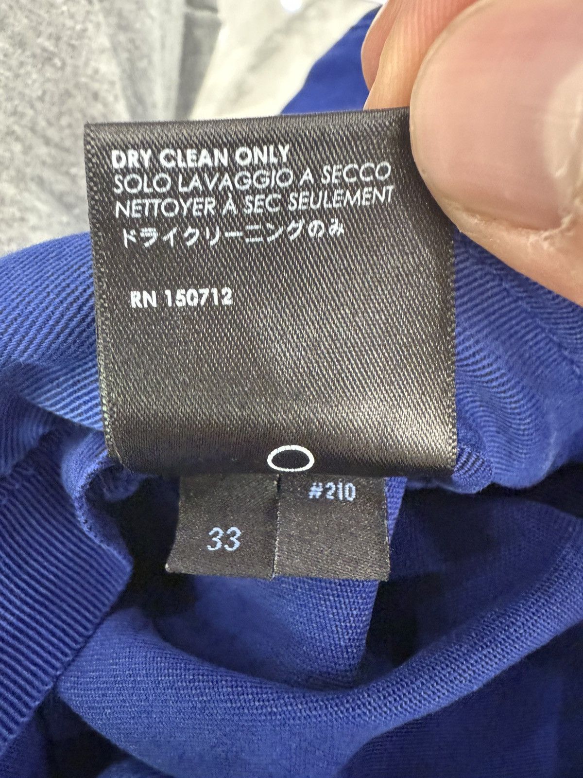 Amiri Amiri Blue Cargo Jeans Size US 33 - 10 Thumbnail