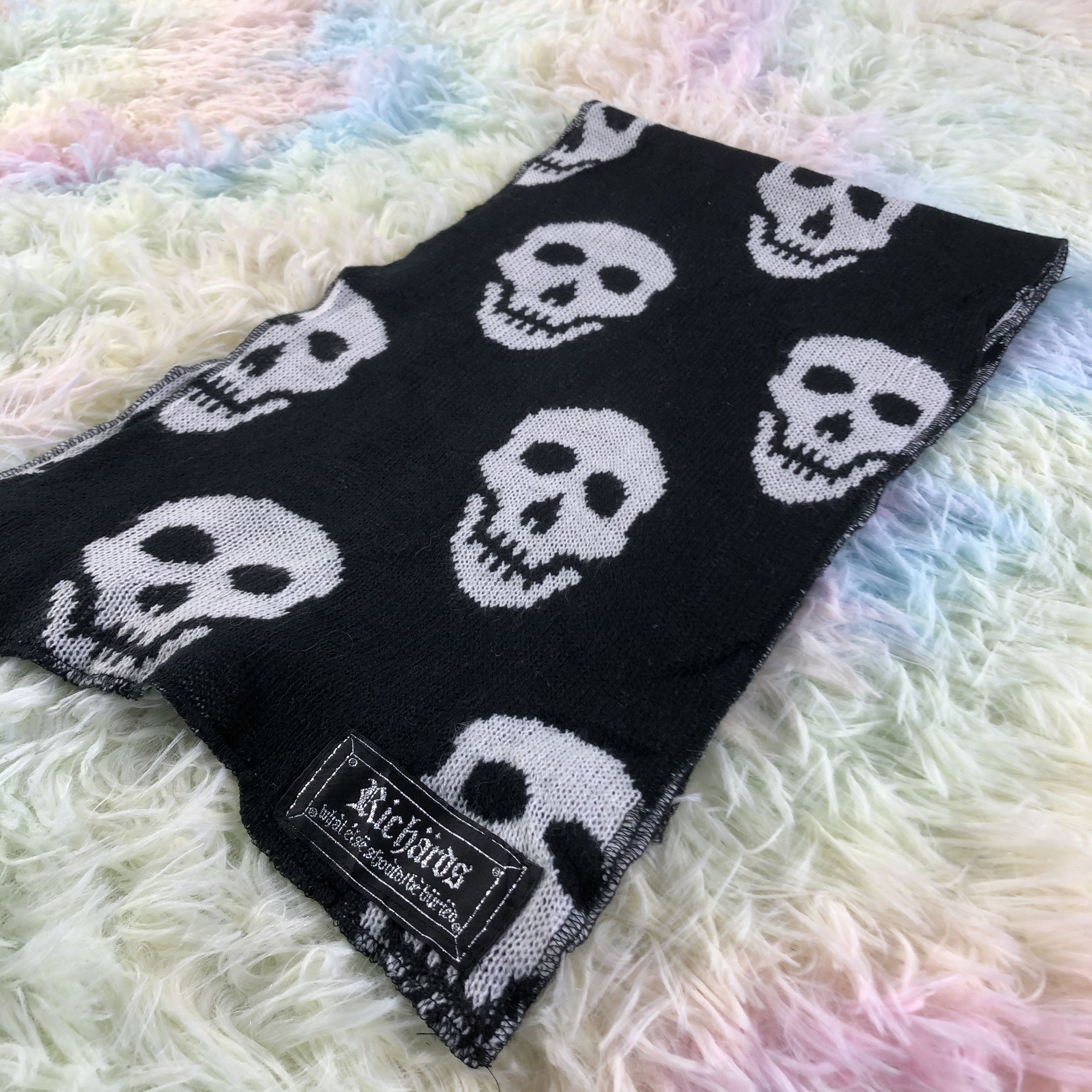 Japanese Brand Skull Scarf / Muffler / Neckwear - KM245 Size ONE SIZE - 3 Thumbnail