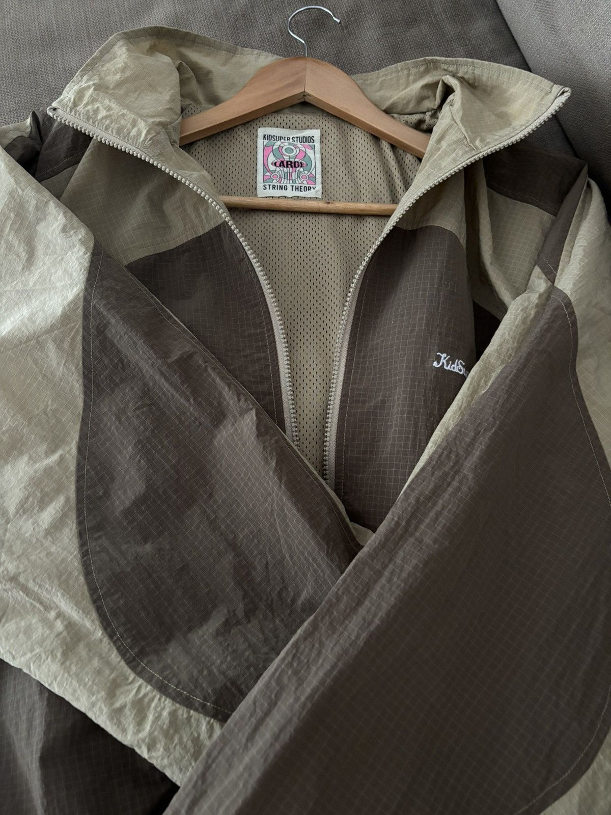 KidSuper KIDSUPER RIPSTOP WINDBREAKER Size US L / EU 52-54 / 3 - 4 Thumbnail