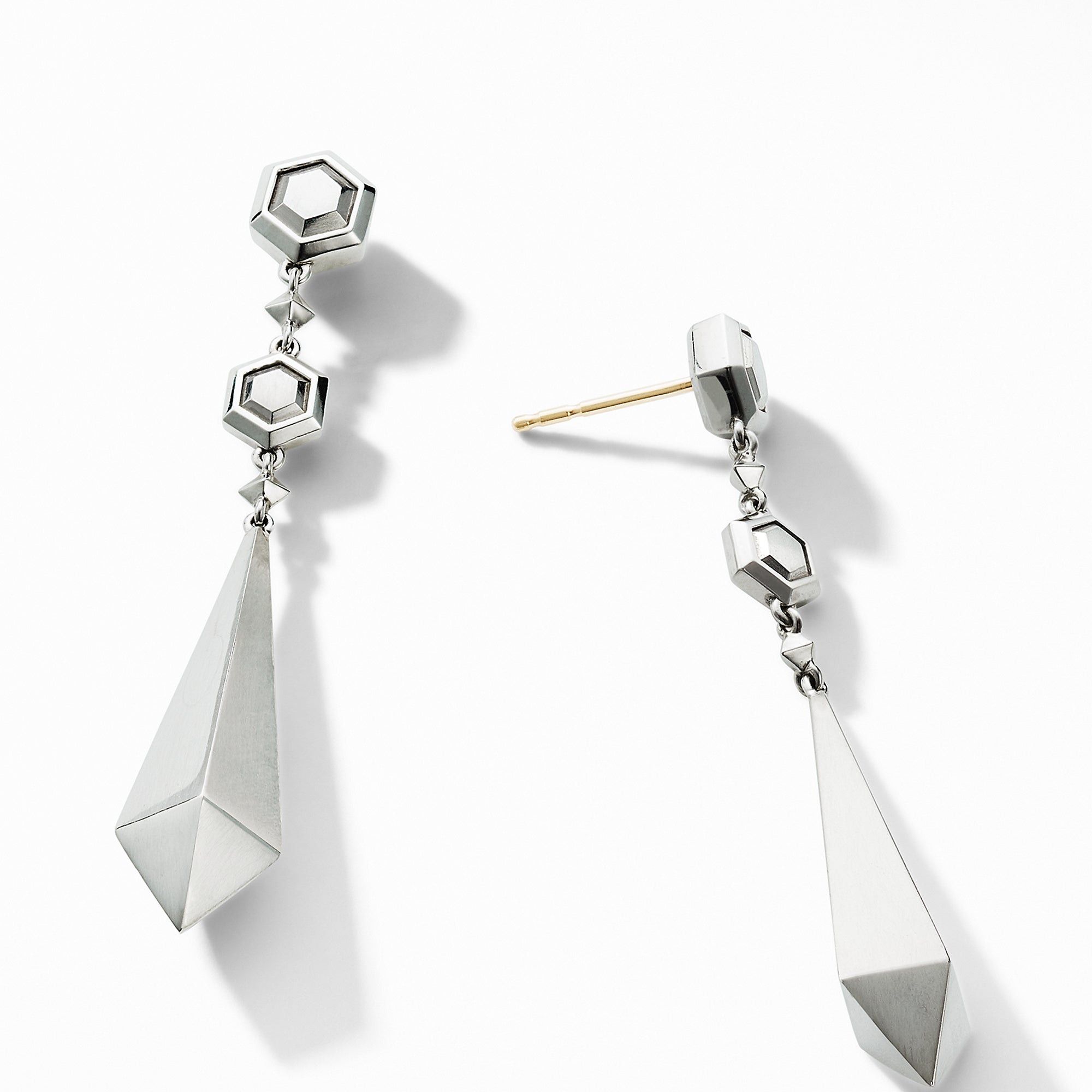 David Yurman o1w1db10525 E16061 Earrings in Sterling Silver & 53mm Size ONE SIZE - 2 Thumbnail