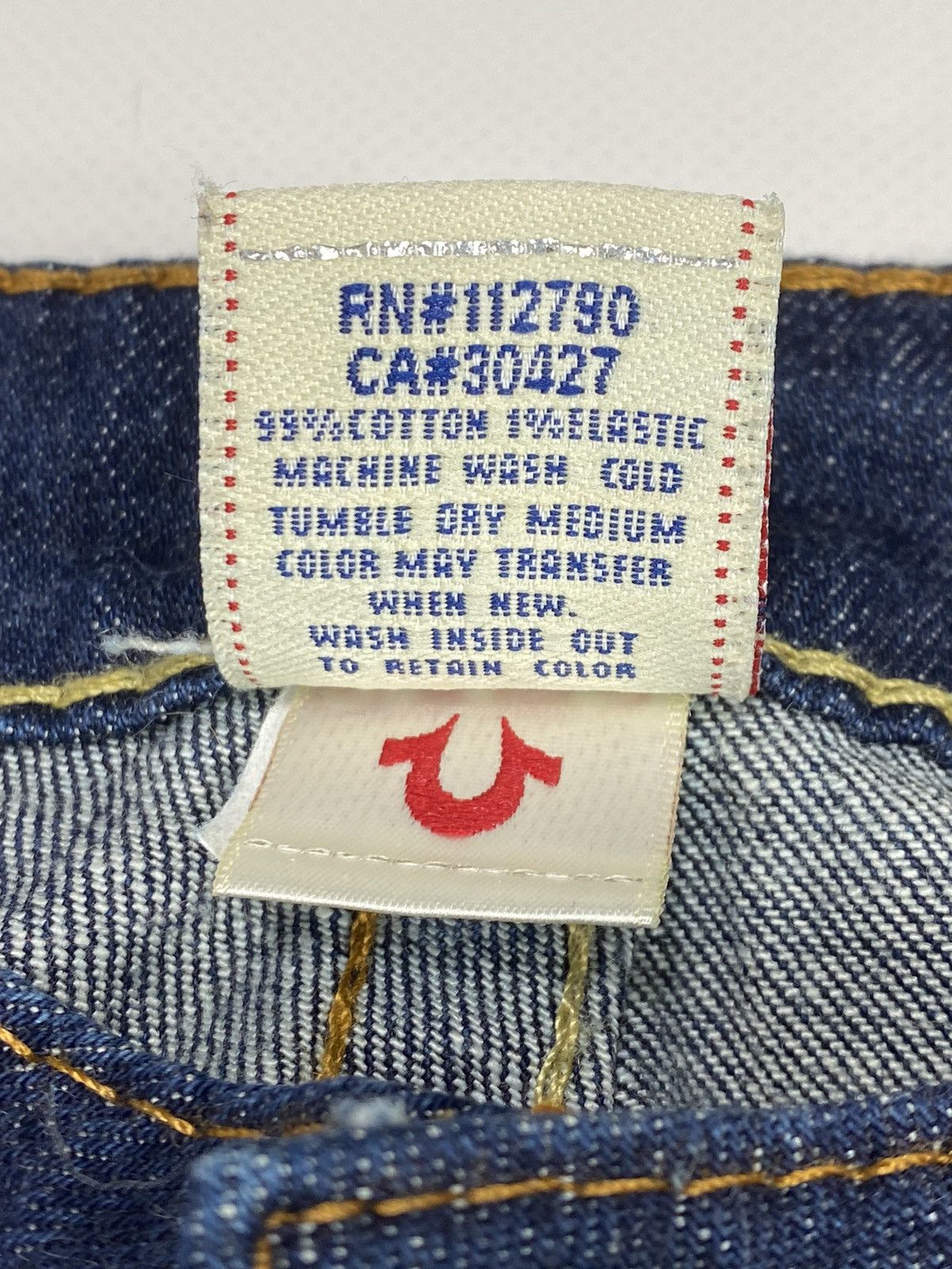True Religion 🔥LASTDROP🔥 TR Stella Row Seat Low Rise Denim Jeans Pants Size 25" / US 0 / IT 36 - 10 Thumbnail