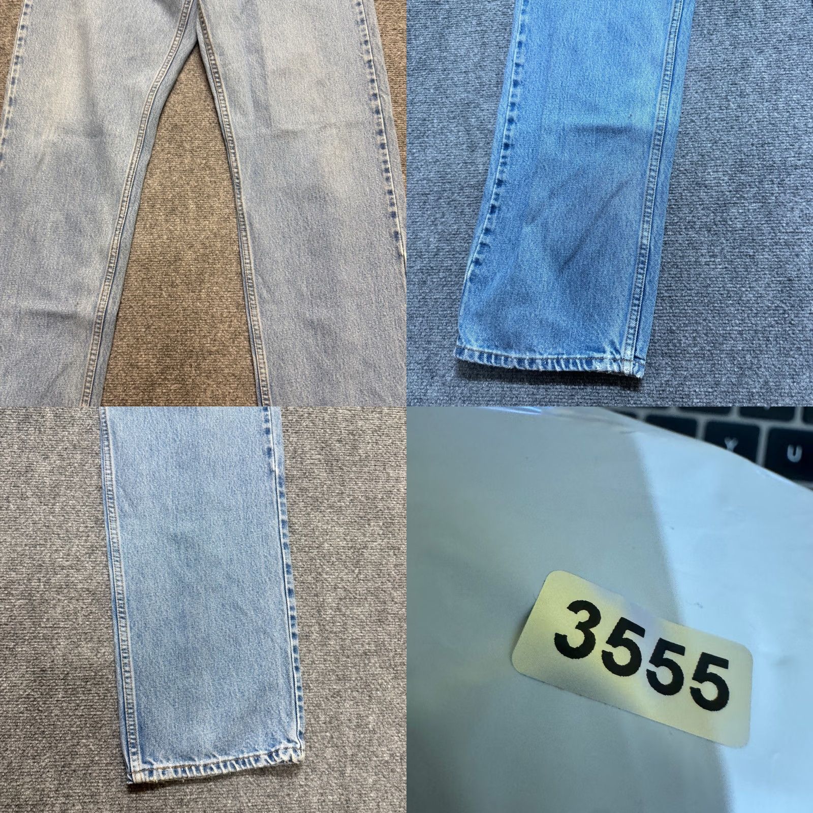 Levi's VINTAGE Levi's 505 Jeans Men 38x34 Straight Light Wash Paper Tag Blue 3555 Mens Regular Blue Straight 34in Inseam Size US 38 / EU 54 - 9 Thumbnail