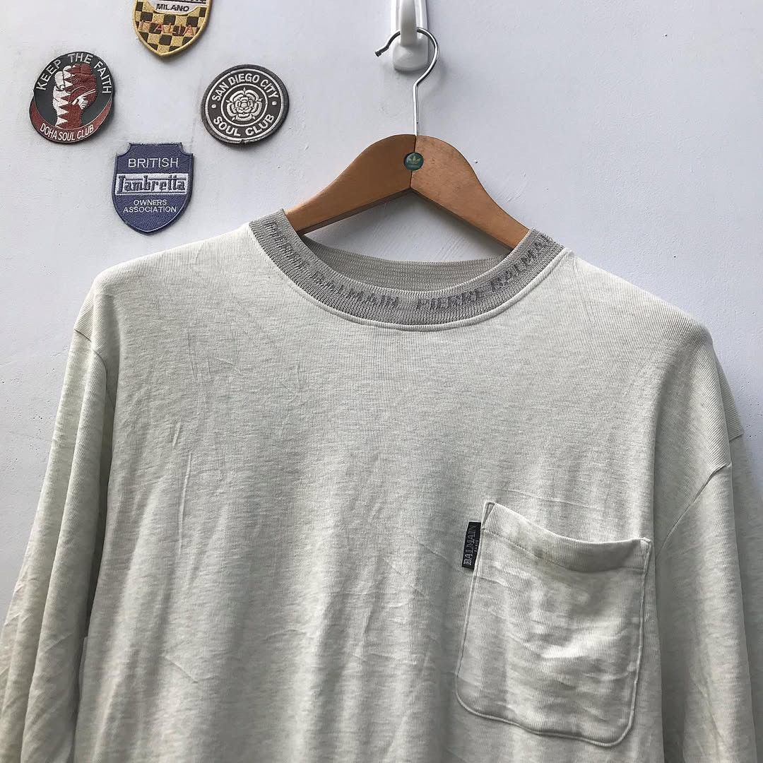 Designer × Pierre Balmain Pierre Balmain Round neck lined Font Crew Neck Size Large Size US L / EU 52-54 / 3 - 1 Thumbnail