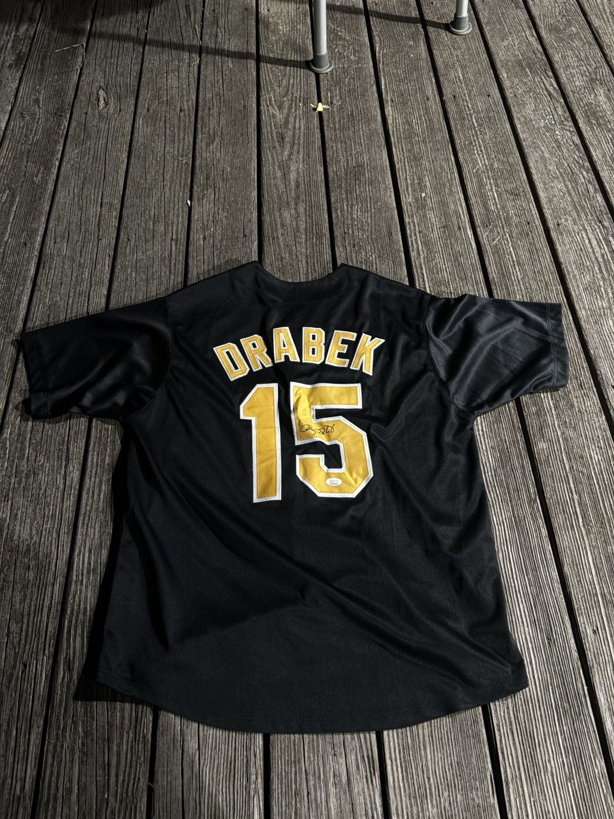 Other doug drabek autographed jersey w COA Size US L / EU 52-54 / 3 - 2 Thumbnail