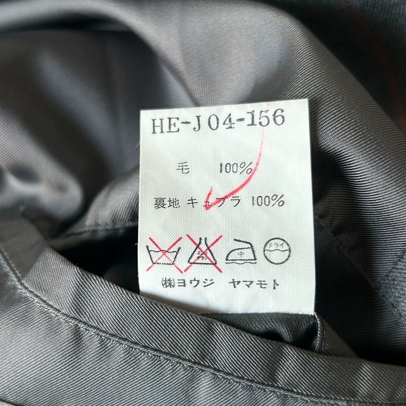 Yohji Yamamoto Yohji Yamamoto Yohji Yamamoto Grey and Orange Striped Suit Size US S / EU 44-46 / 1 - 7 Thumbnail