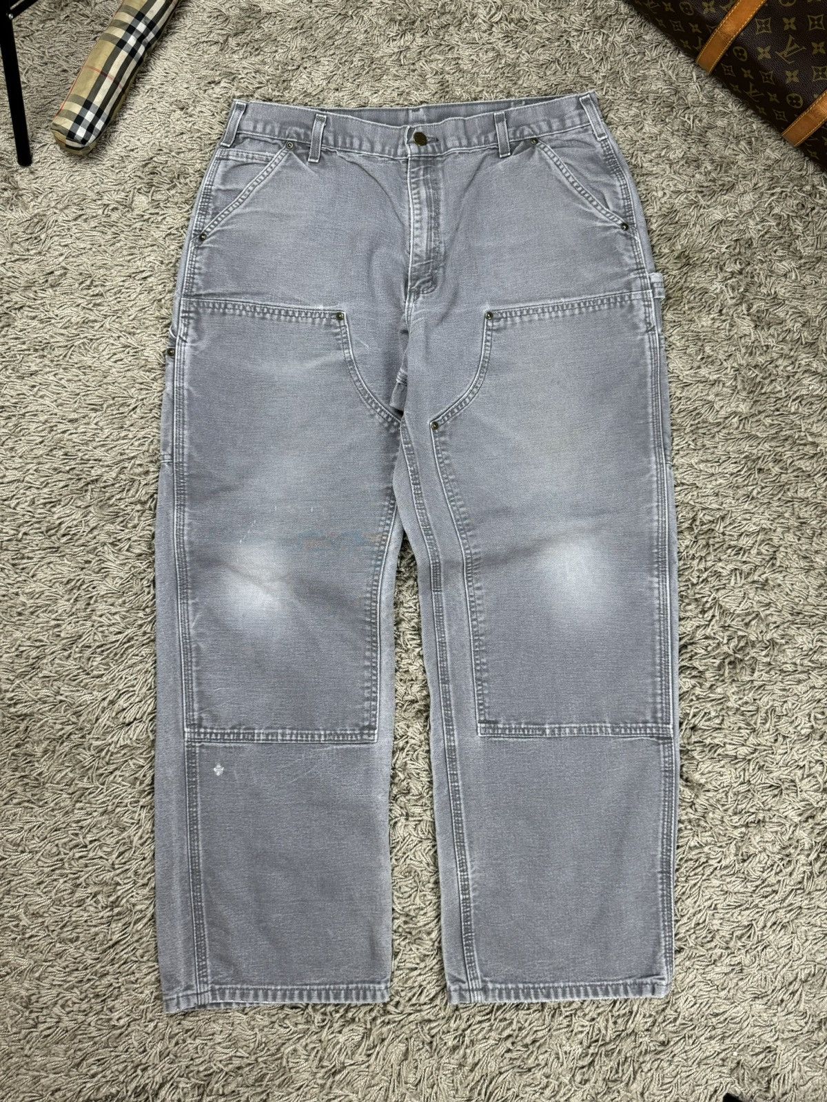 Carhartt × Vintage Vintage jeans Carhartt pants y2k original skate item Size US 38 / EU 54 - 2 Thumbnail