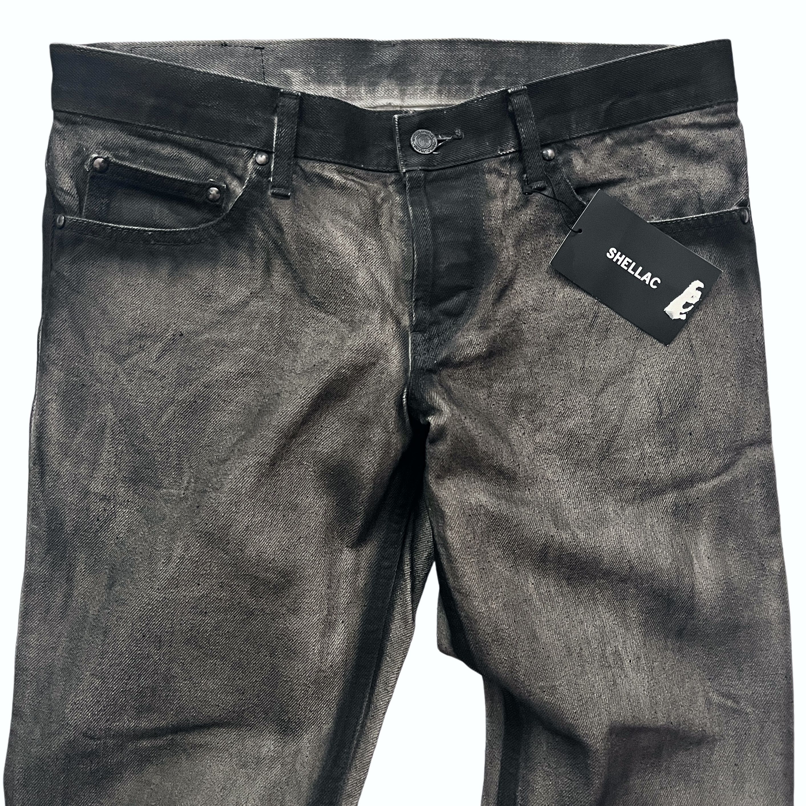 SHELLAC japan coated 00s denim brand new