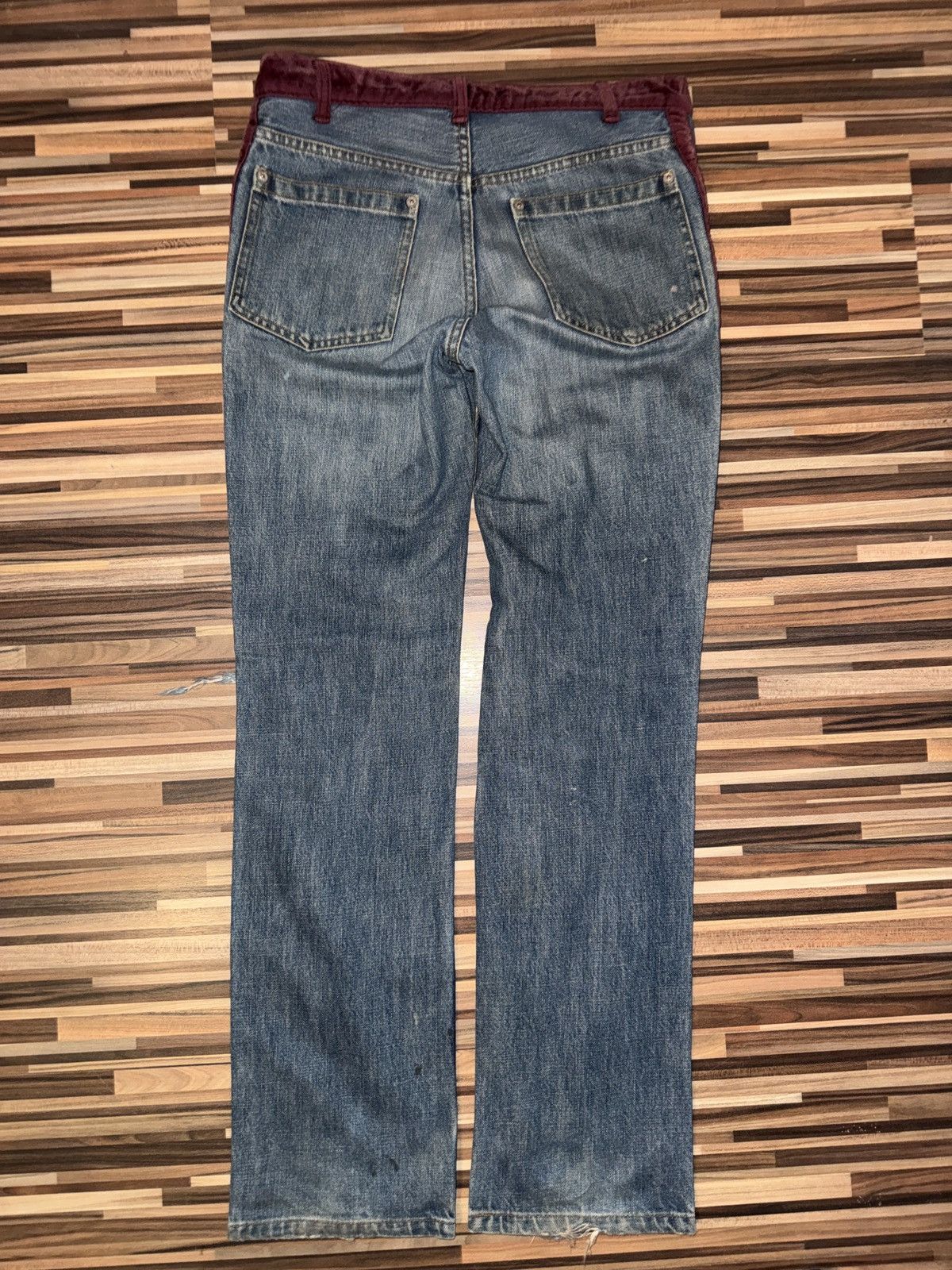 Undercover Undercover AW02 Witches Cell Division Crash Denim Size US 30 / EU 46 - 2 Thumbnail