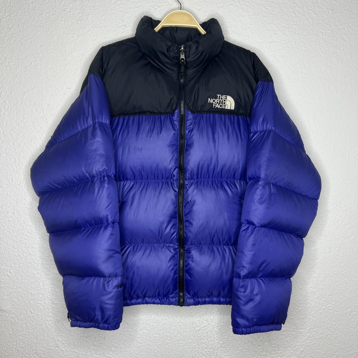 Vintage The North Face Nuptse 700 Puffer Down Jacket Navy