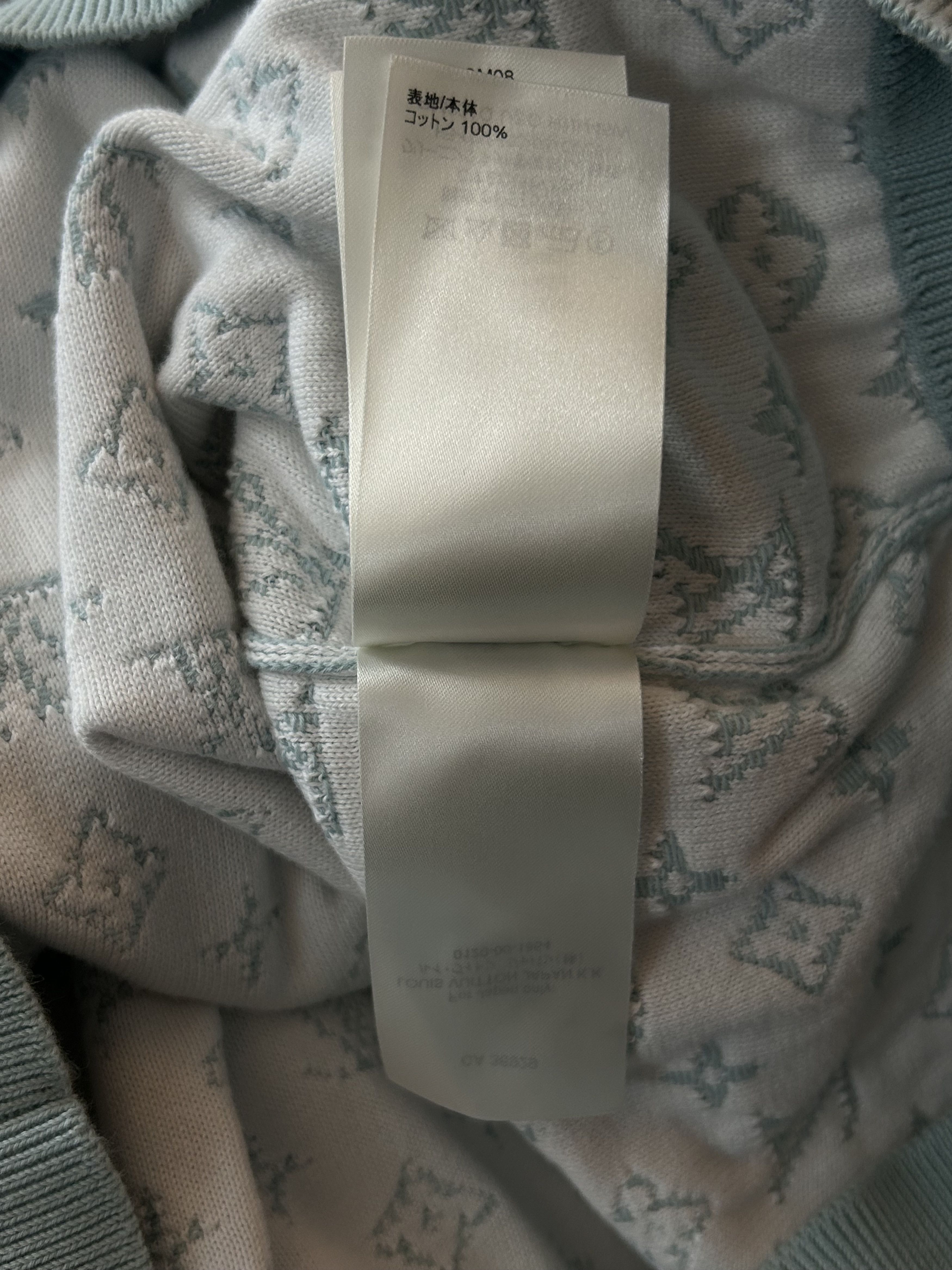 Louis Vuitton Louis Vuitton Blue & White Gradient Monogram Hoodie Size US XXL / EU 58 / 5 - 7 Thumbnail