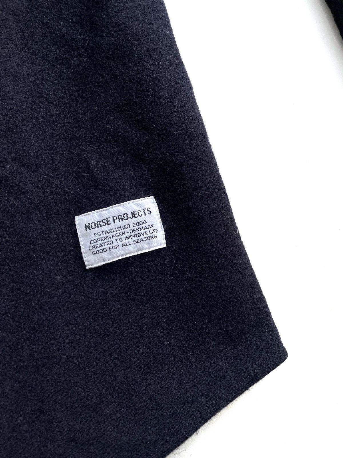 Norse Projects Norse Projects Wool Blue Overshirt Size M Basic Casual Shirt Size US M / EU 48-50 / 2 - 5 Thumbnail
