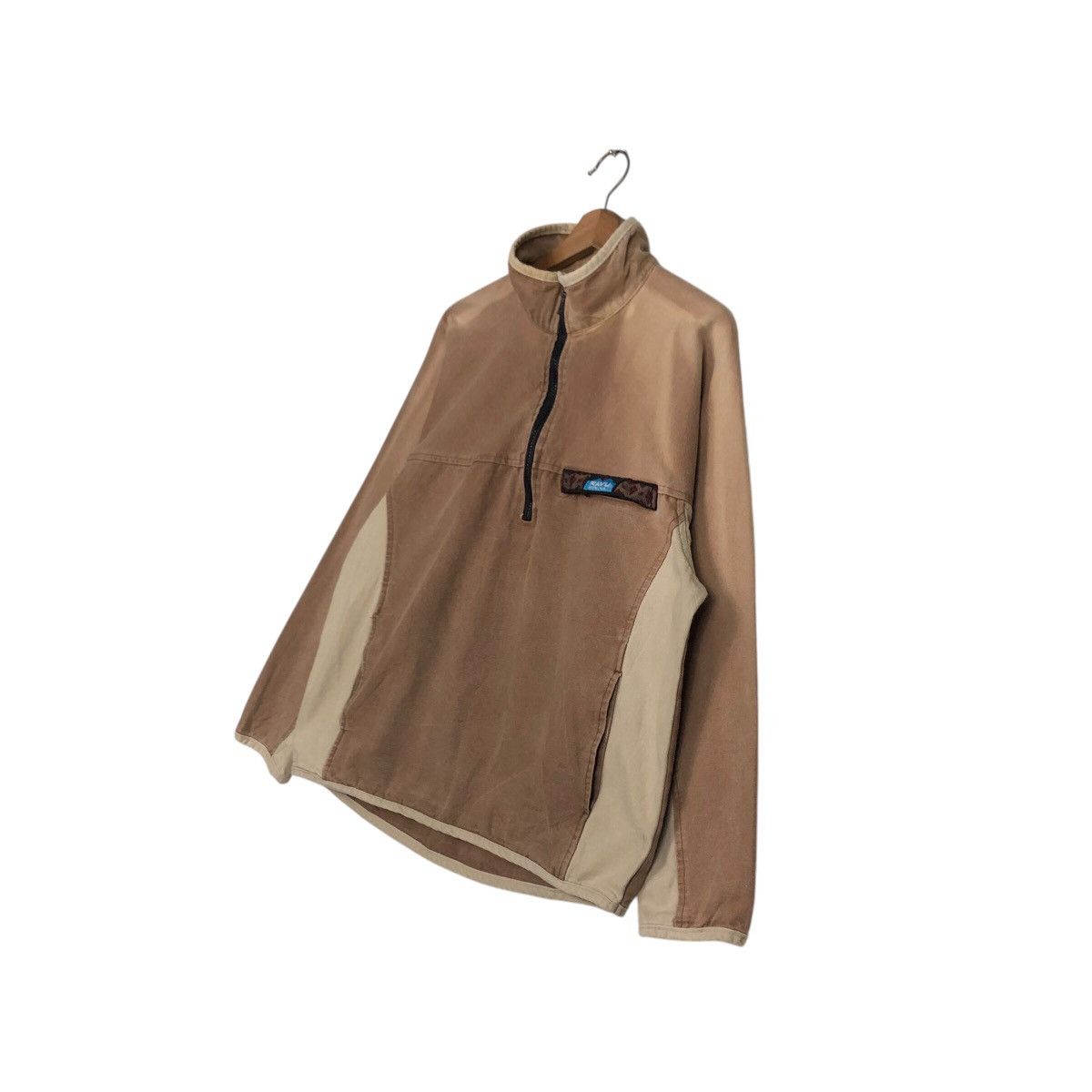 Japanese Brand 📌Vintage Half Zipper Jacket Kavu Duck Canvas Detroit Size US M / EU 48-50 / 2 - 3 Thumbnail