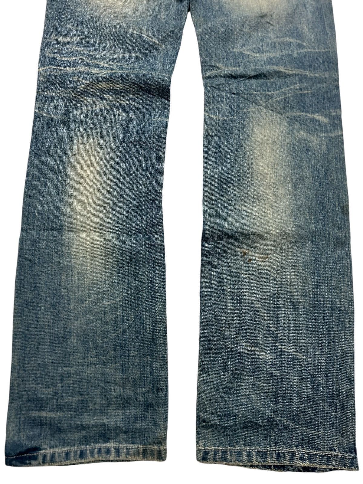 Japanese Brand Vintage Red Pepper Grunge Patchwork Distressed Trashed Jeans Size US 31 - 7 Thumbnail