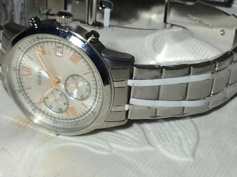 Guess Guess men's silver watch Size ONE SIZE - 11 Thumbnail