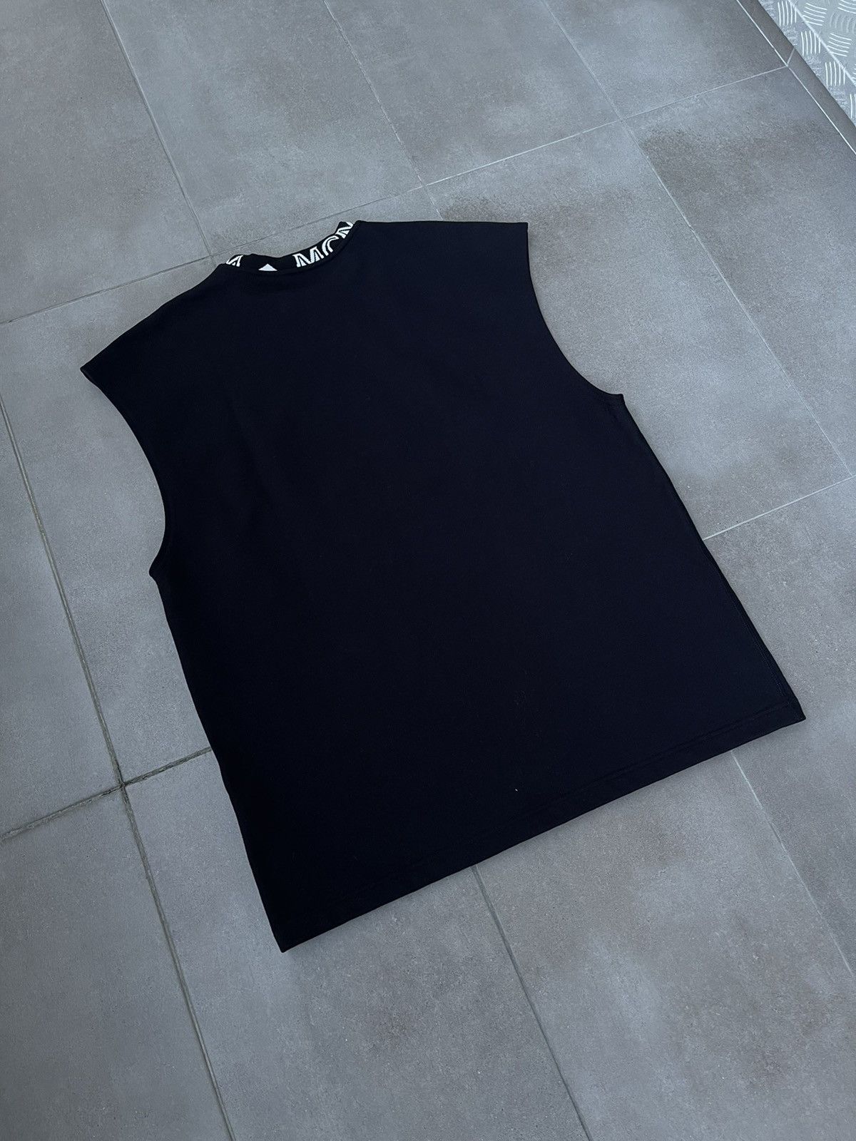 MCM !DS! SS21 MCM Neck Logo Black Sleeveless Tank Top Size US M / EU 48-50 / 2 - 8 Thumbnail